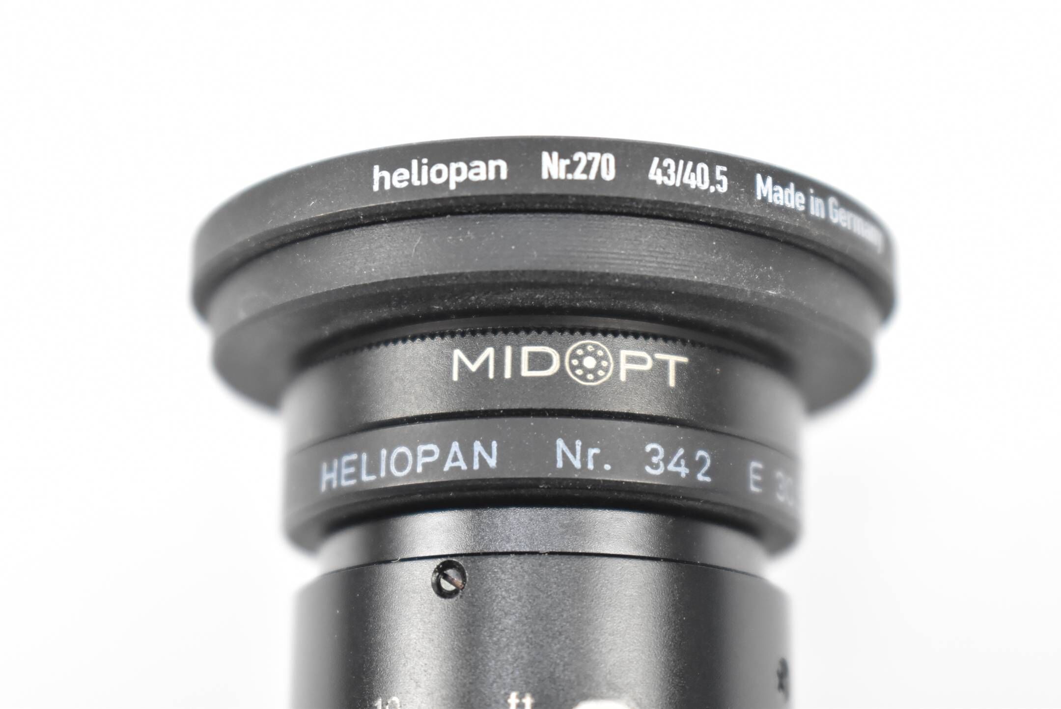 MidOpt Filter BP635-30.5 + Heliopan Filter Nr. 270 + 284 + 342 + Lens Objektiv