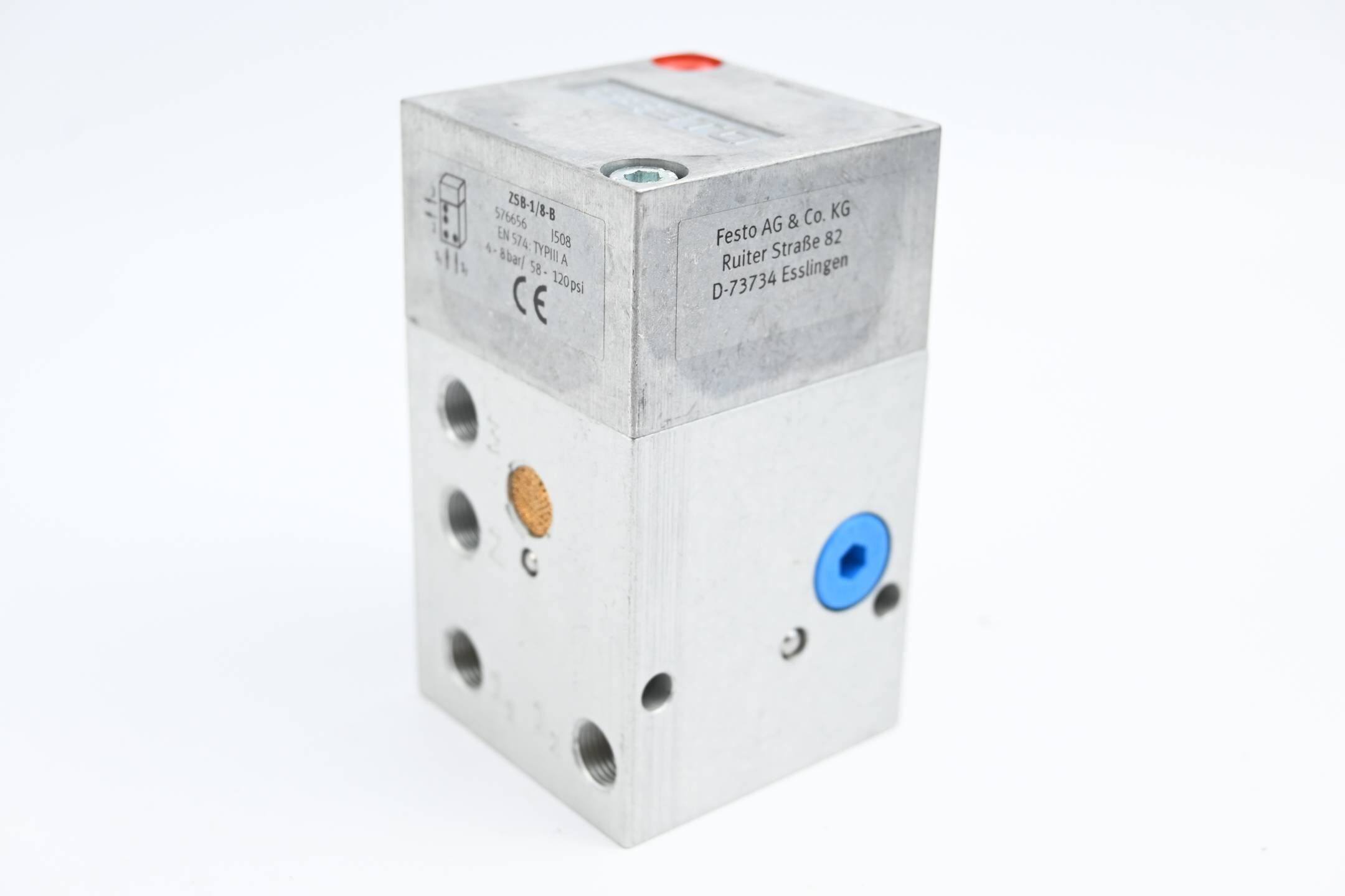 Festo Zweihand-Steuerblock ZSB-1/8-B ( 576656 )