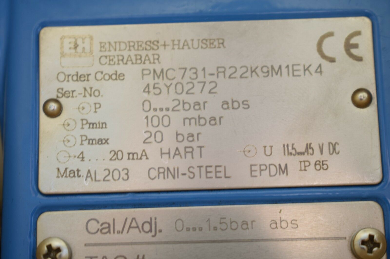 Endress+Hauser PMC731-R22K9M1EK4