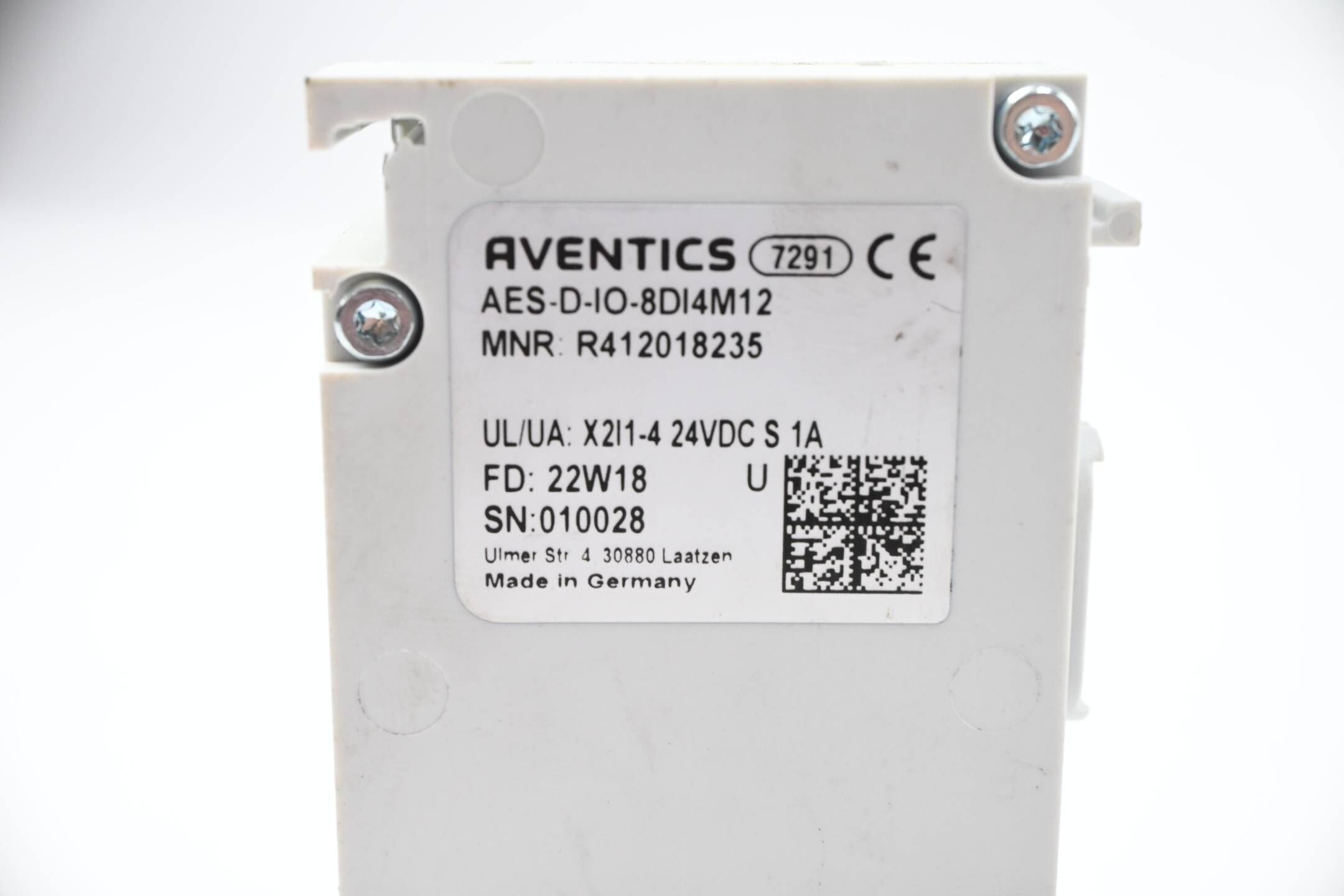 Aventics E/A-Eingangsmodul AES-D-IO-8DI4M12 ( R412018235 )