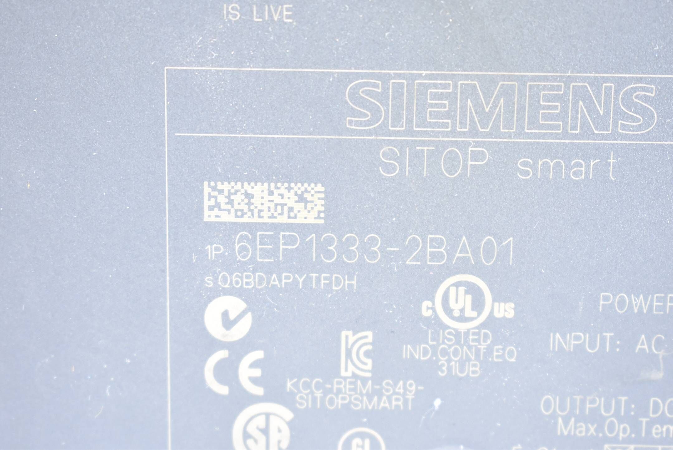 Siemens Sitop smart 6EP1333-2BA01 ( 6EP1 333-2BA01 ) 