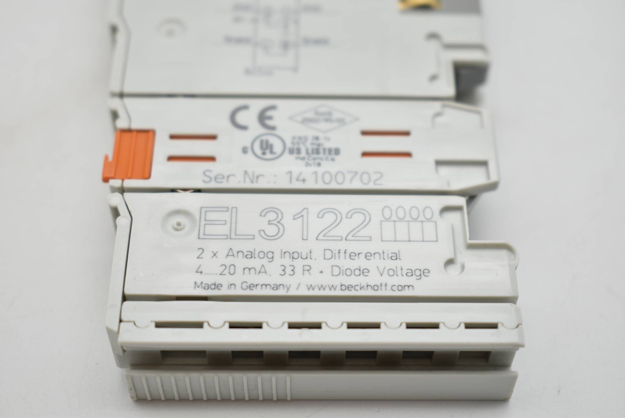 Beckhoff 2-Kanal Analog-Eingang EL3122 ( EL 3122 )