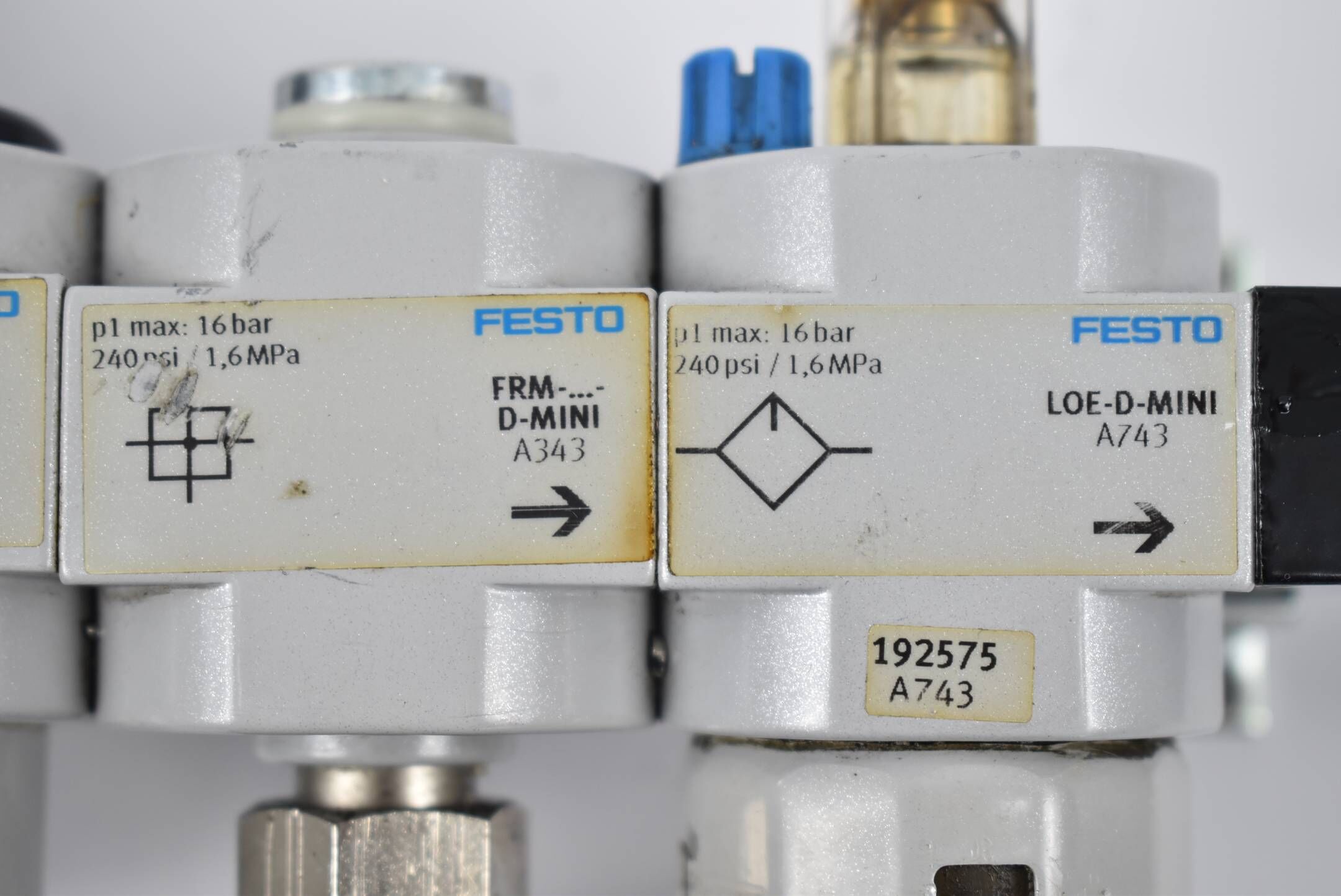Festo Ventilinsel 172956 + 170690 + 170684 + 192575 + 175250 + 364665