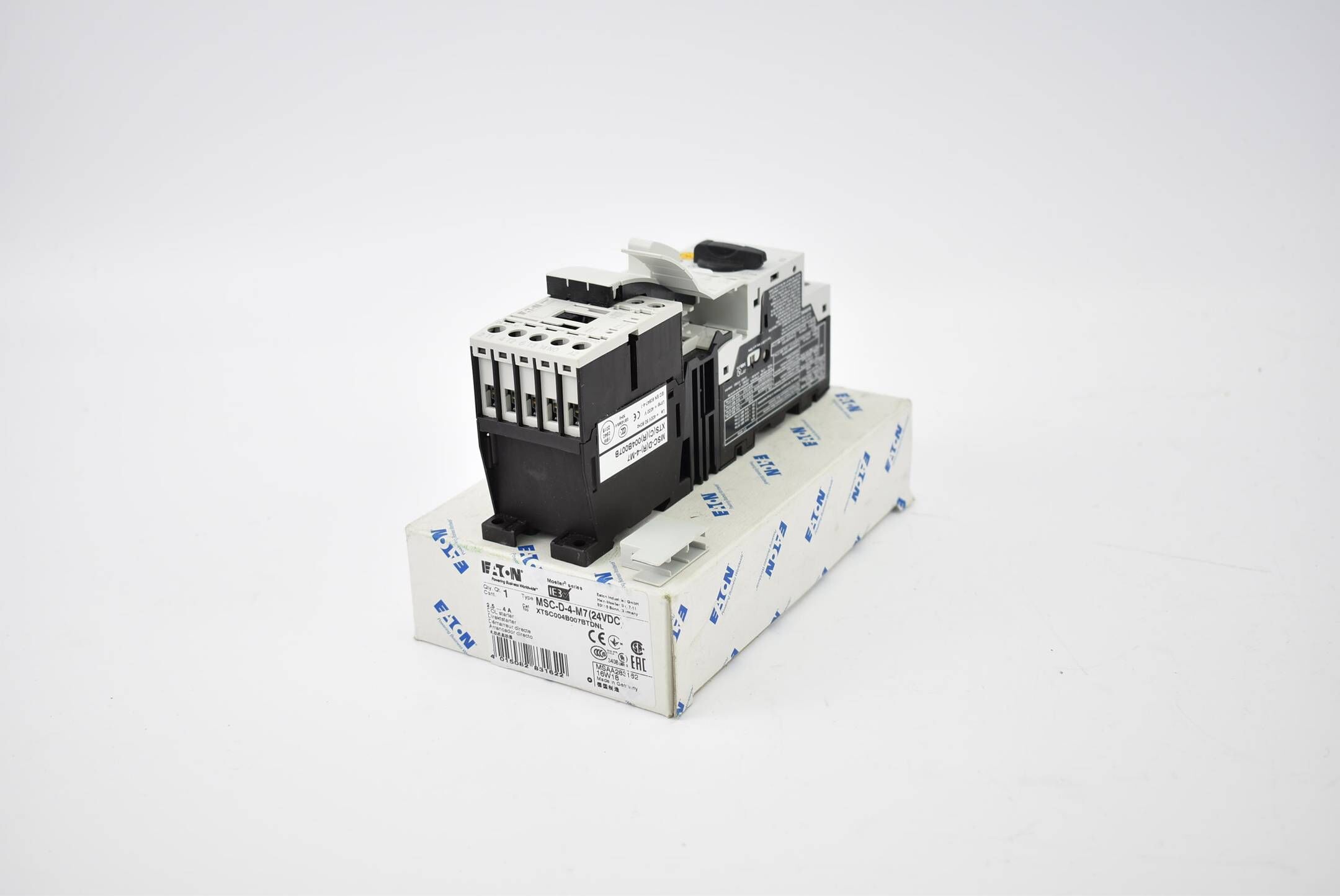 Eaton Direktstarter Motorstarterkombination 2,5-4A MSC-D-4-M7(24VDC)