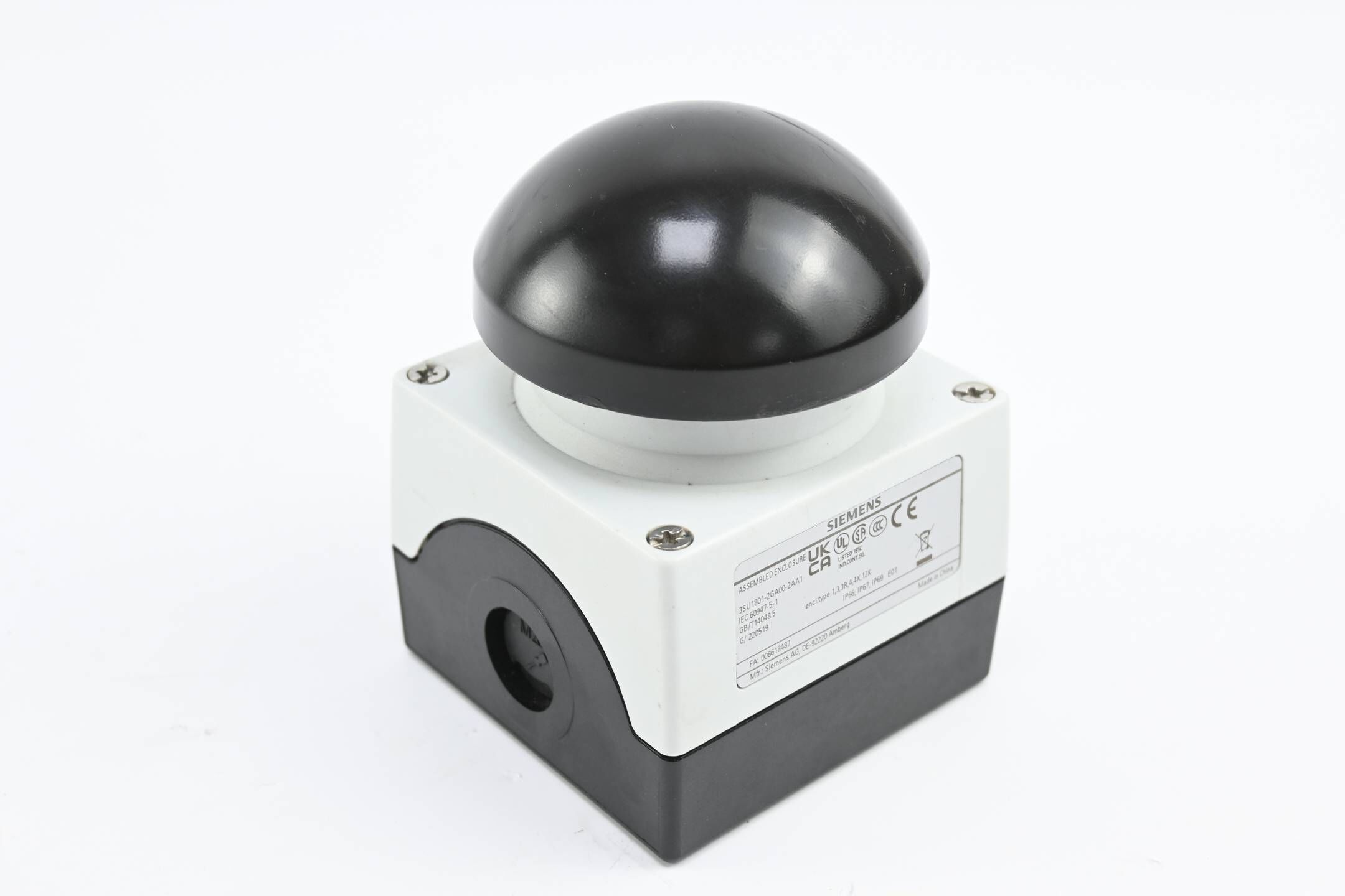 Siemens Gehäuse für Befehlsgeräte 3SU1801-2GA00-2AA1 ( 3SU1 801-2GA00-2AA1 )