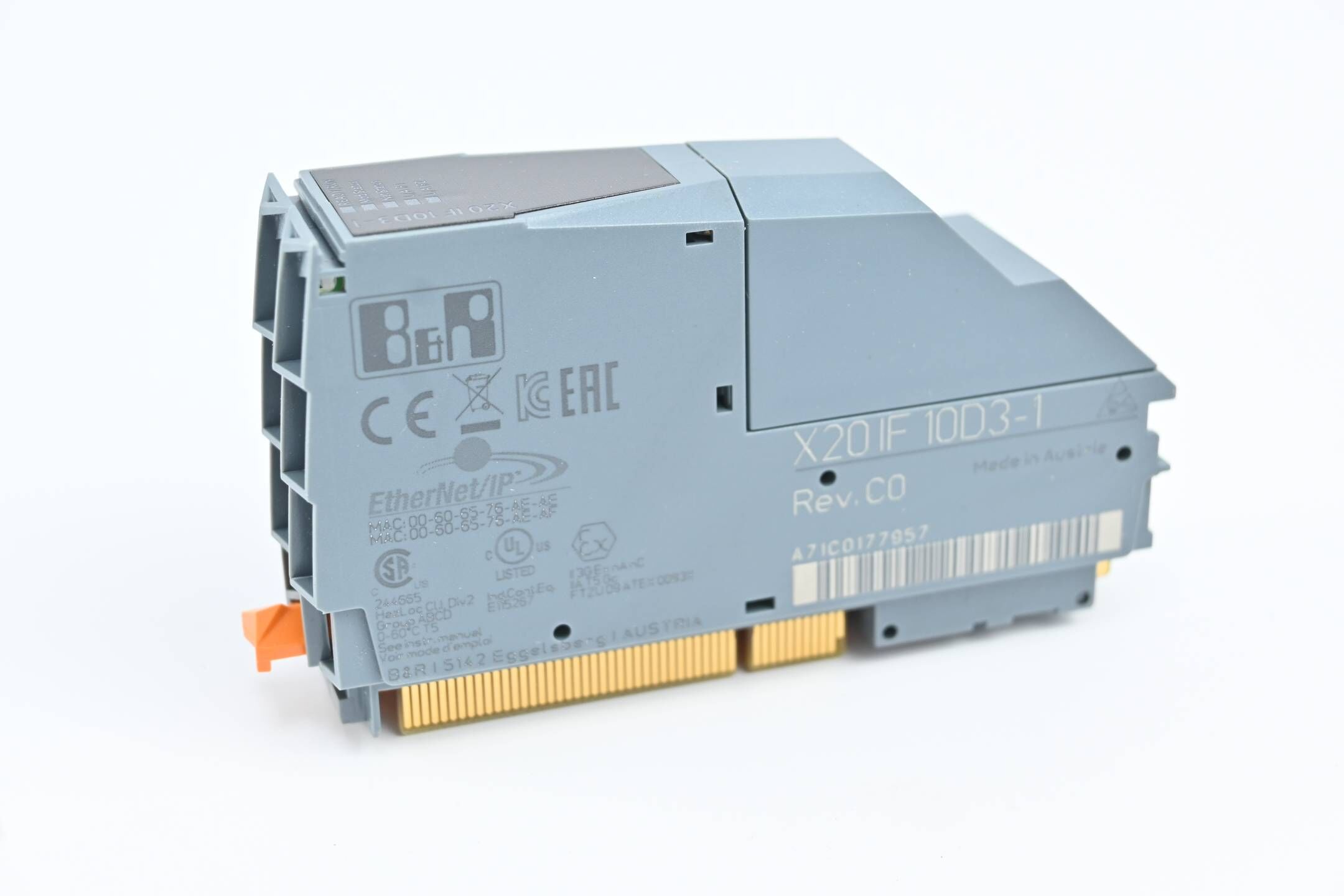 B&R Automation Schnittstellenmodul X20 IF 10D3-1 ( X20IF10D3-1 ) Rev. C0