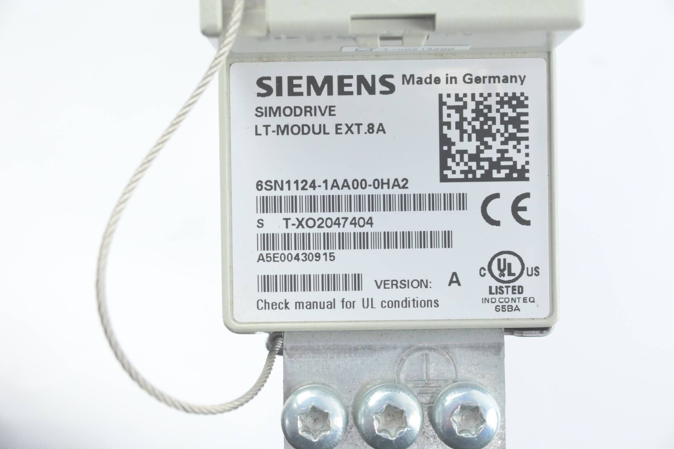 Siemens Simodrive LT-Modul Ext.8A 6SN1124-1AA00-0HA2 ( 6SN1 124-1AA00-0HA2 ) A