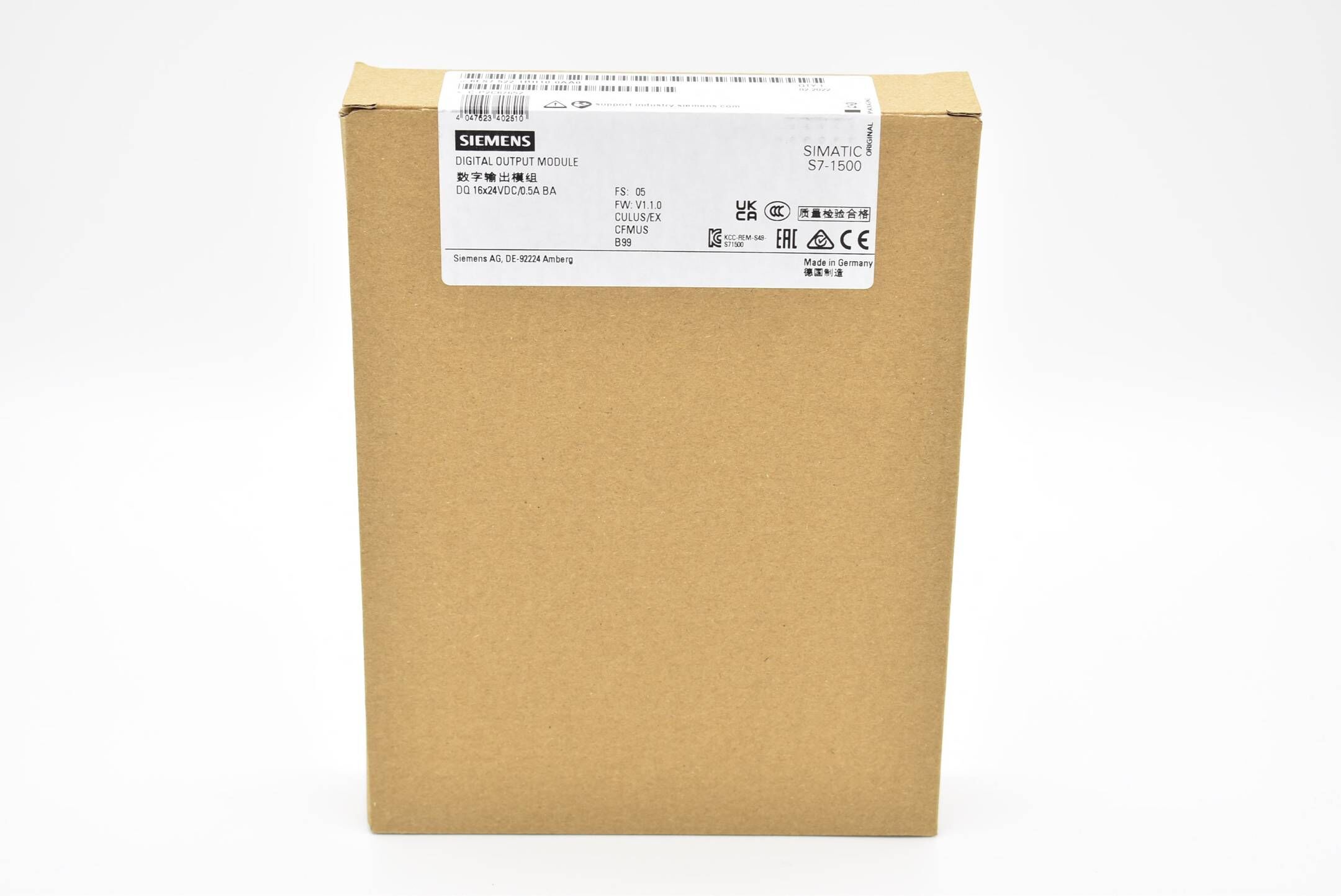 Siemens simatic S7-1500 6ES7 522-1BH10-0AA0 ( 6ES7522-1BH10-0AA0 ) FS05