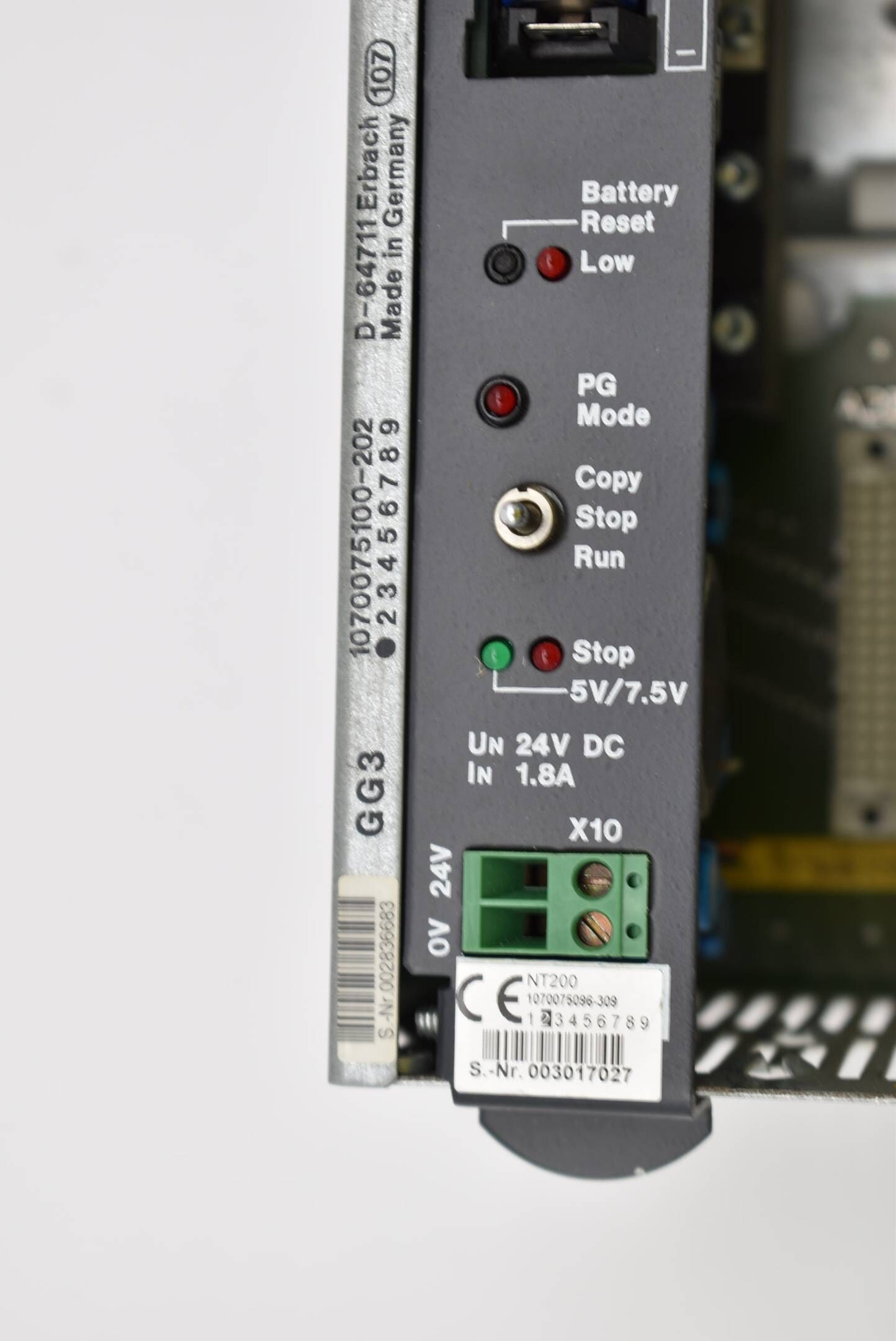 Bosch Rack GG3 1070075100-202 inkl. Stromversorgung NT200 1070075096-309