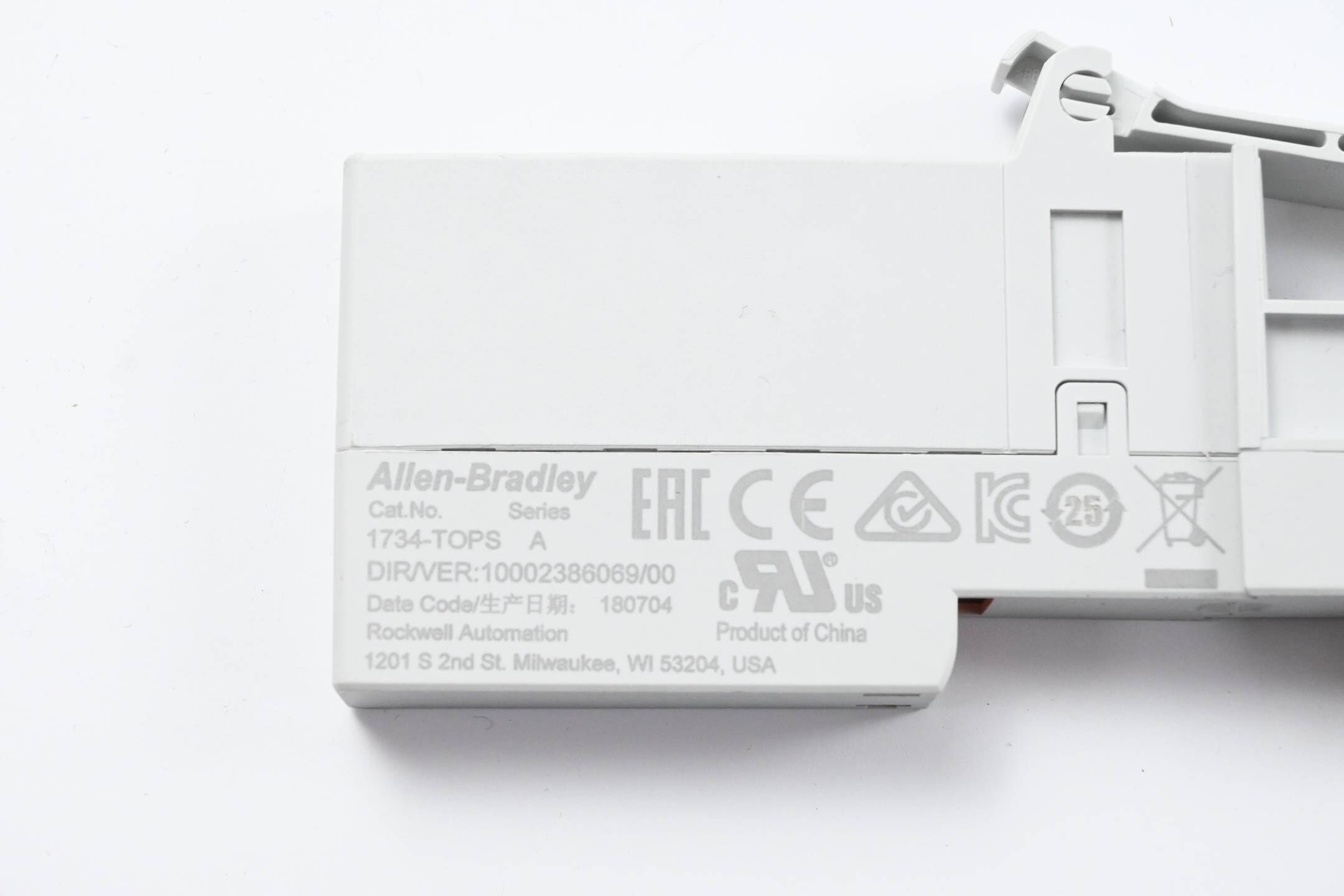 Allen-Bradley POINT I/O Terminal Base 1734-TOPS
