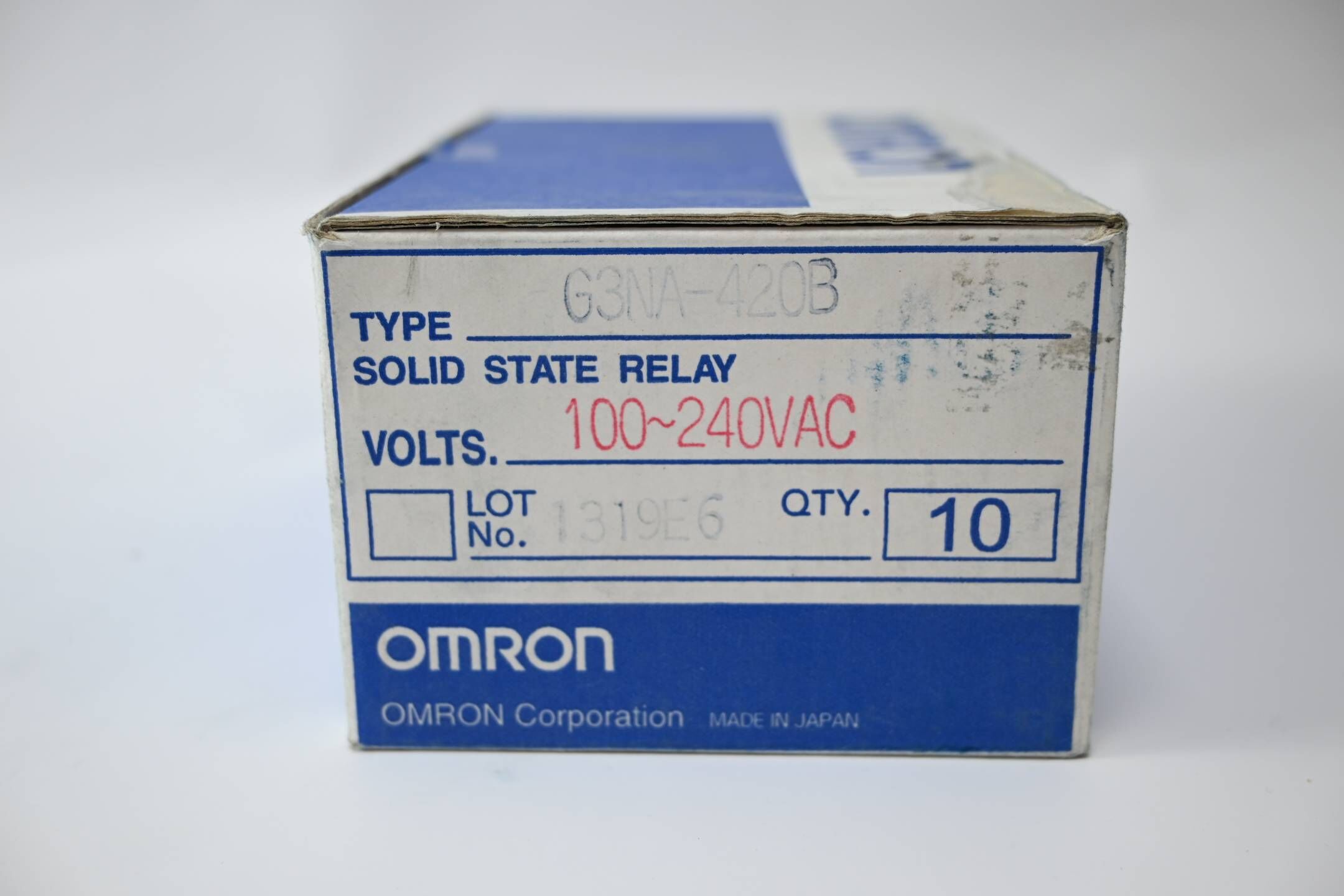 Omron 10 Stück Halbleiterrelais 100/240 VAC ( G3NA-420B )