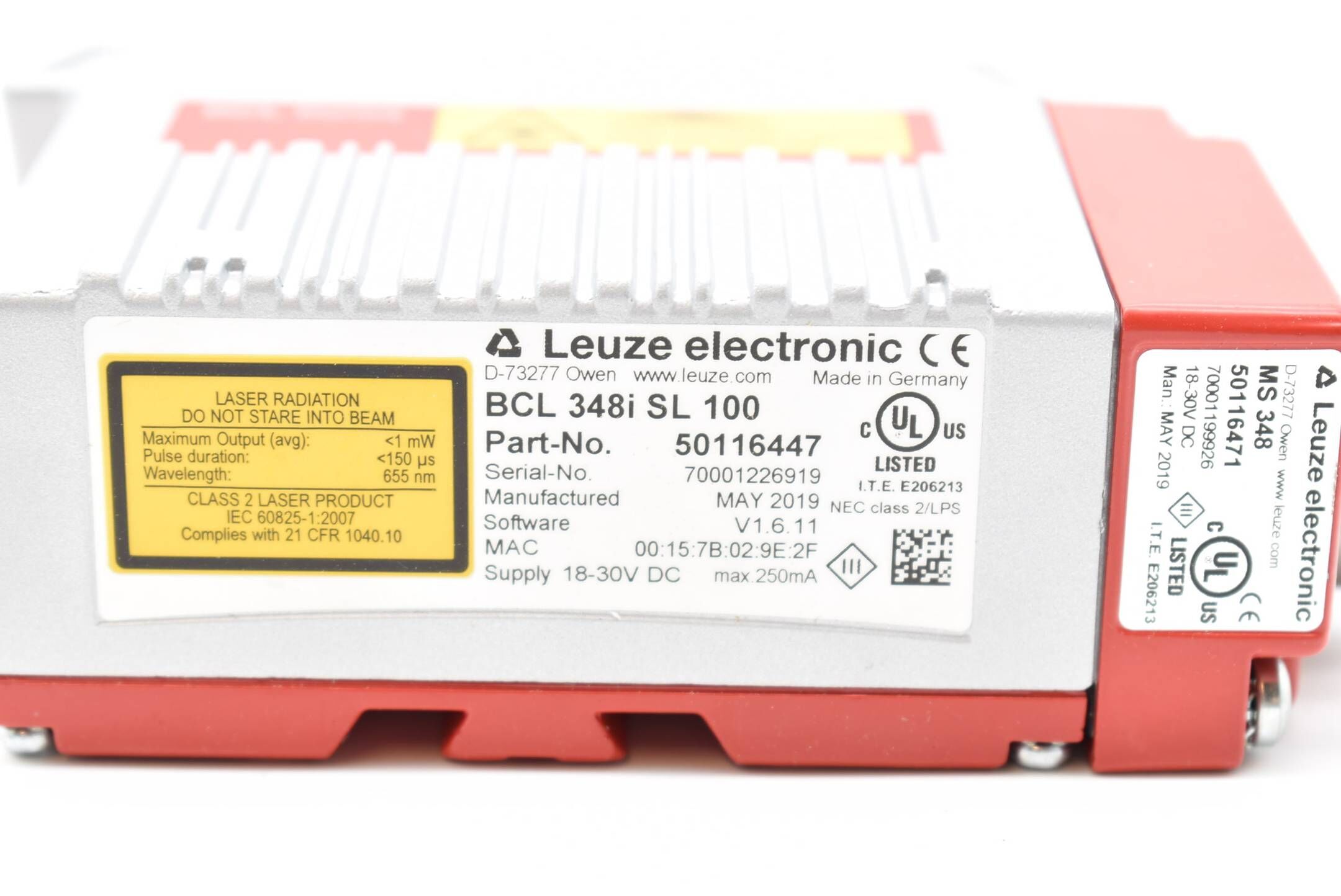 Leuze electronic BCL 348i SL100 ( 50116447 )