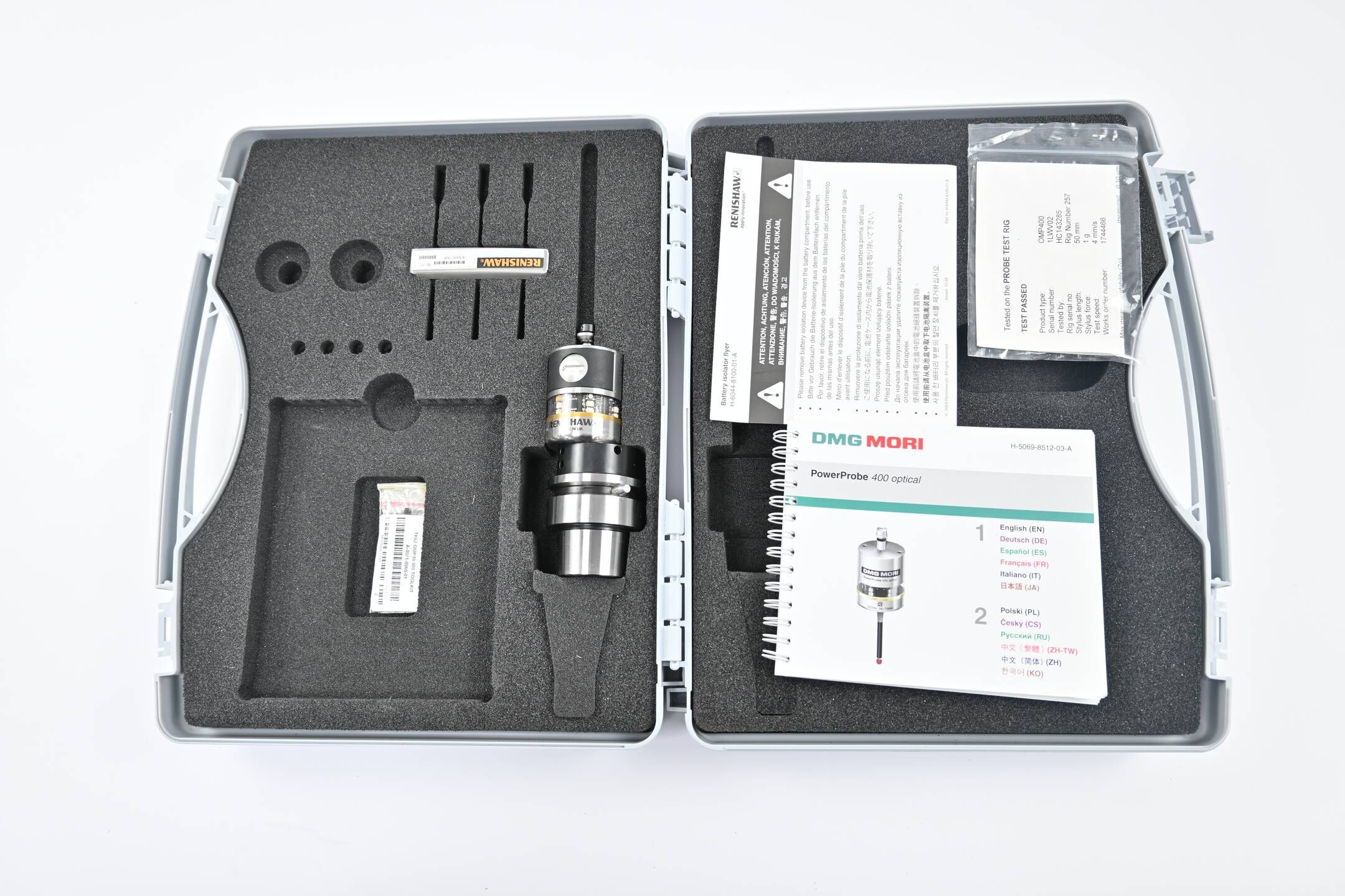 DMG Mori Renishaw PowerProbe 400 optical mit HSK-E50 ( A-5069-7038 )