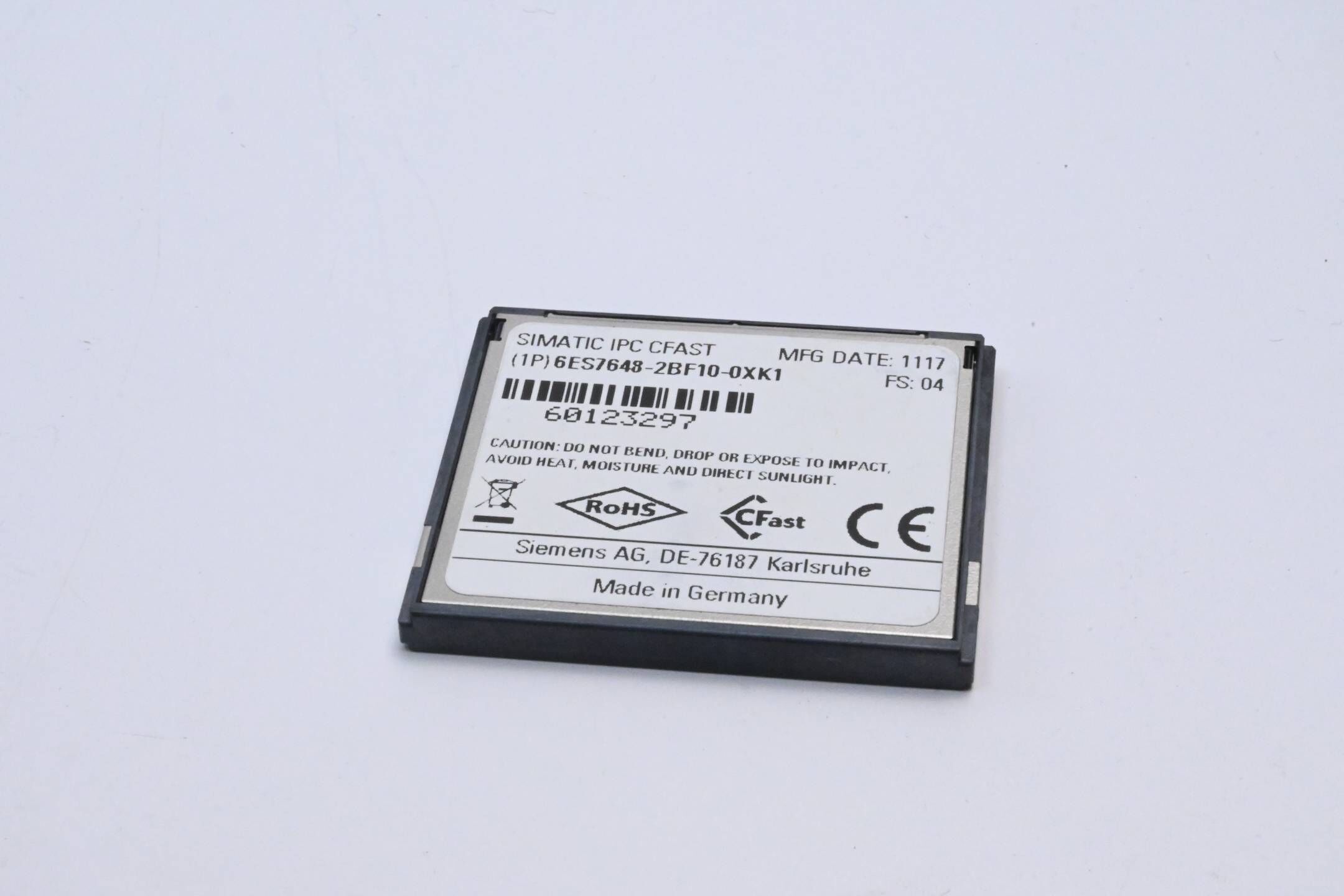 Siemens Simatic CFast Karte 30GB 6ES7648-2BF10-0XK1 ( 6ES7 648-2BF10-0XK1 )