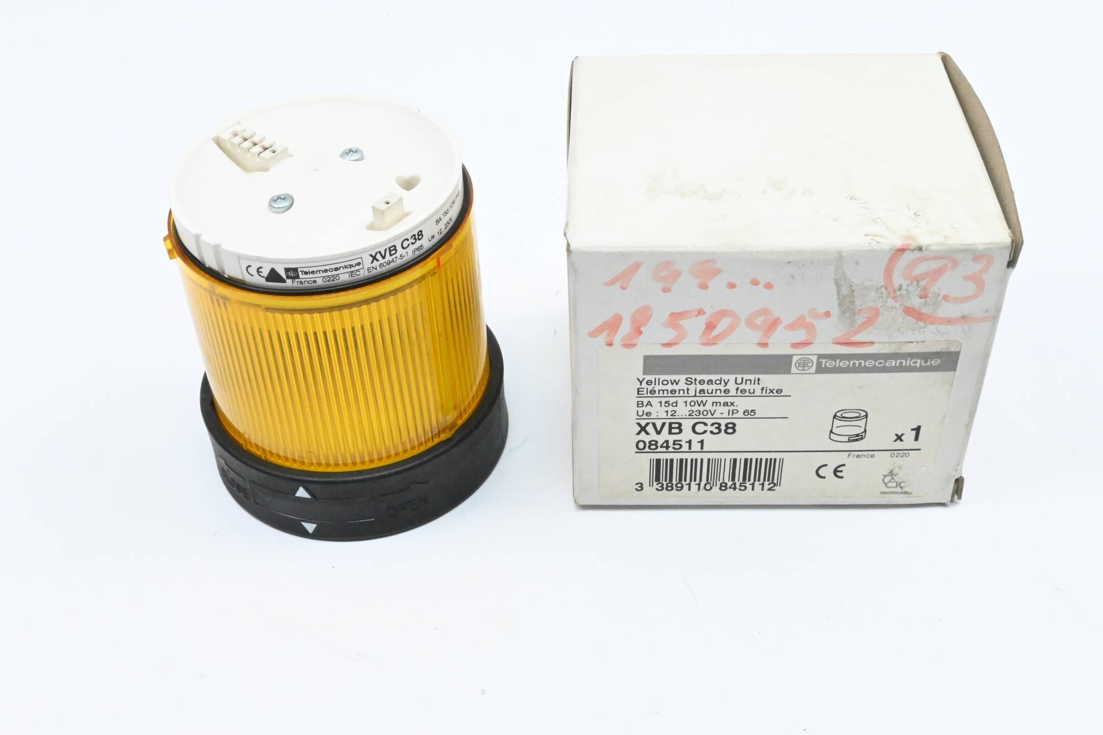Telemecanique XVB C38 Leuchtelement Dauerlicht gelb ( 084511 )