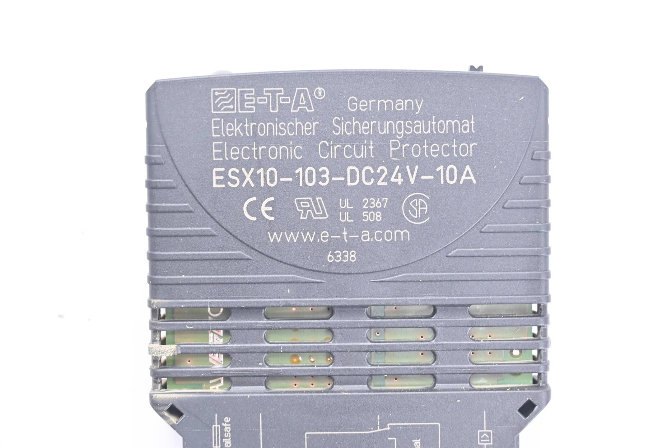 E-T-A ETA Stromverteilungssystem konfiguriert SVS02-08 inkl. ESX10 + SB-S11