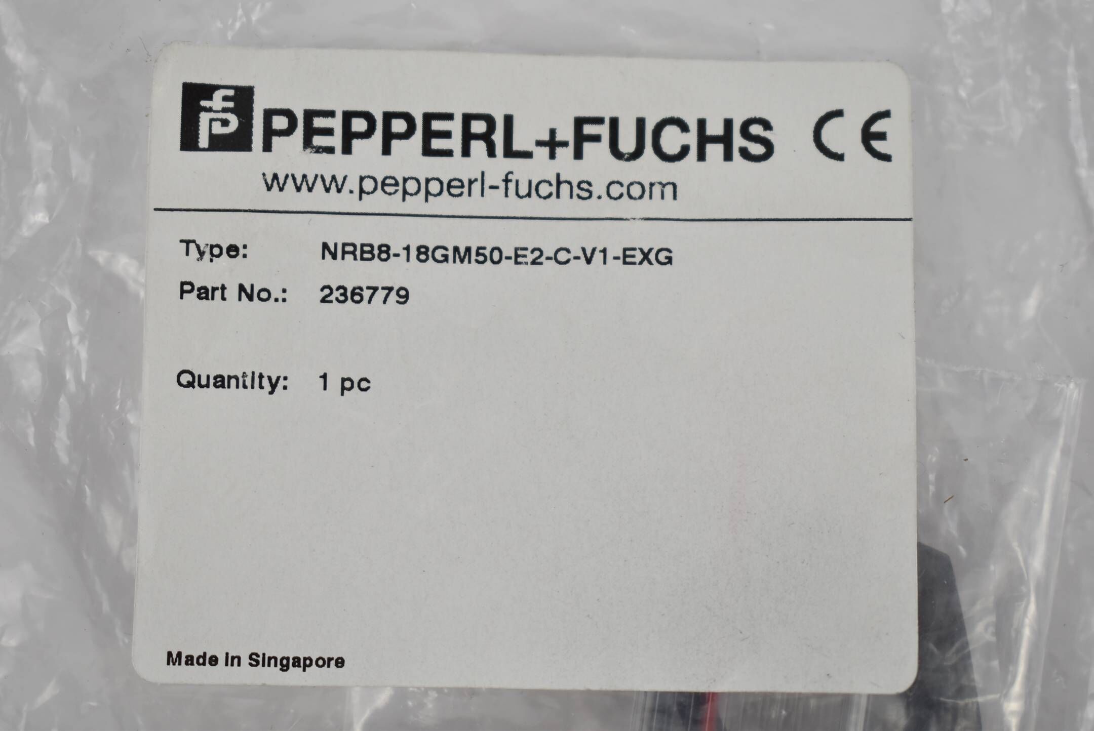 Pepperl+Fuchs Induktiver Sensor NRB8-18GM50-E2-C-V1-EXG ( 236779 )