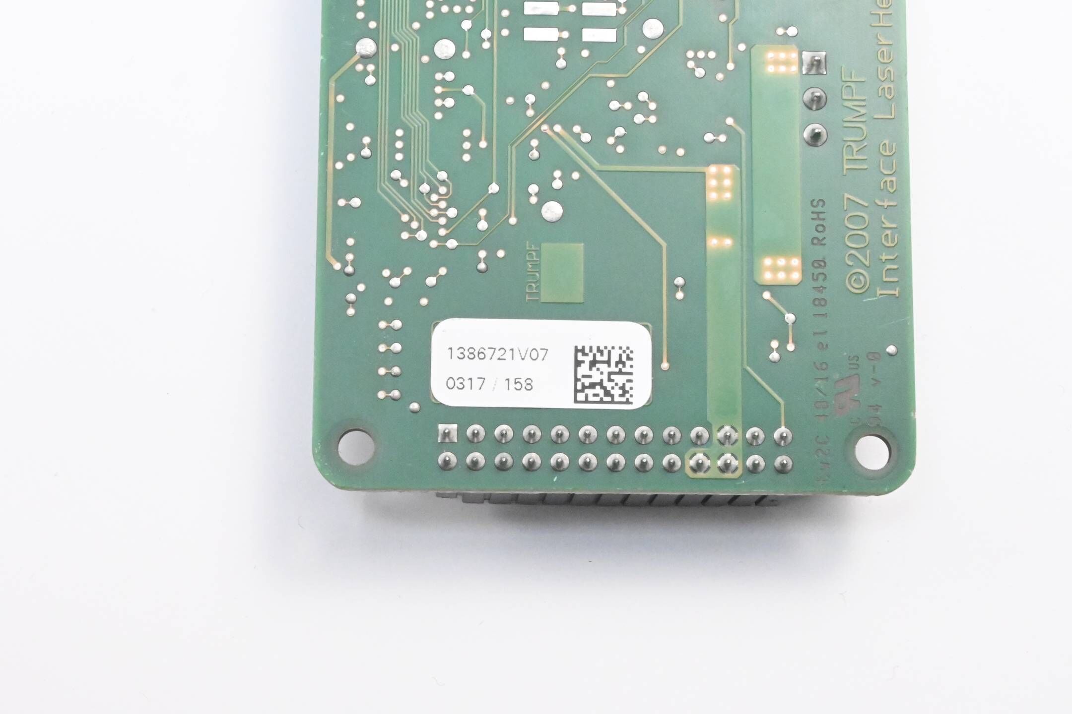 Trumpf ILH Interface LaserHead Board 1386721-07 ( 1386721V07 )
