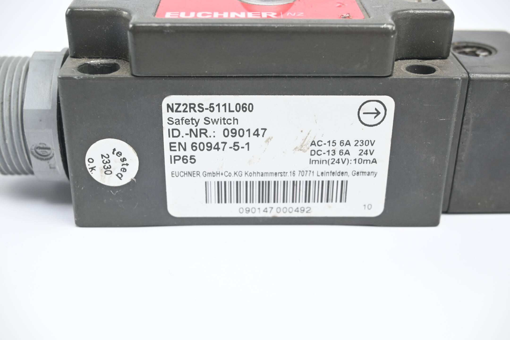 Euchner Sicherheitsschalter NZ2RS-511L060 ( 090147 )