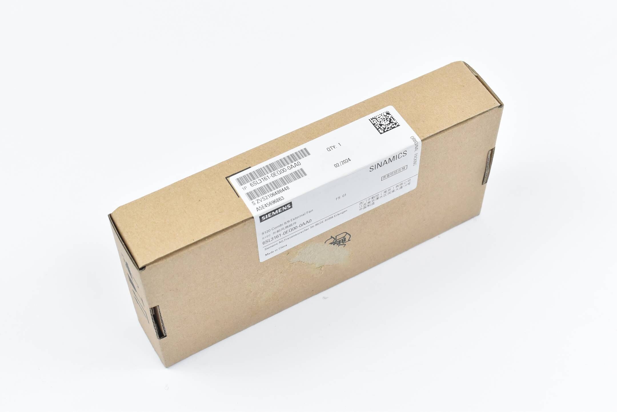 Siemens Sinamics S120 Combi 8/9 Lüfter 6SL3161-0EQ00-0AA0 / 6SL3 161-0EQ00-0AA0