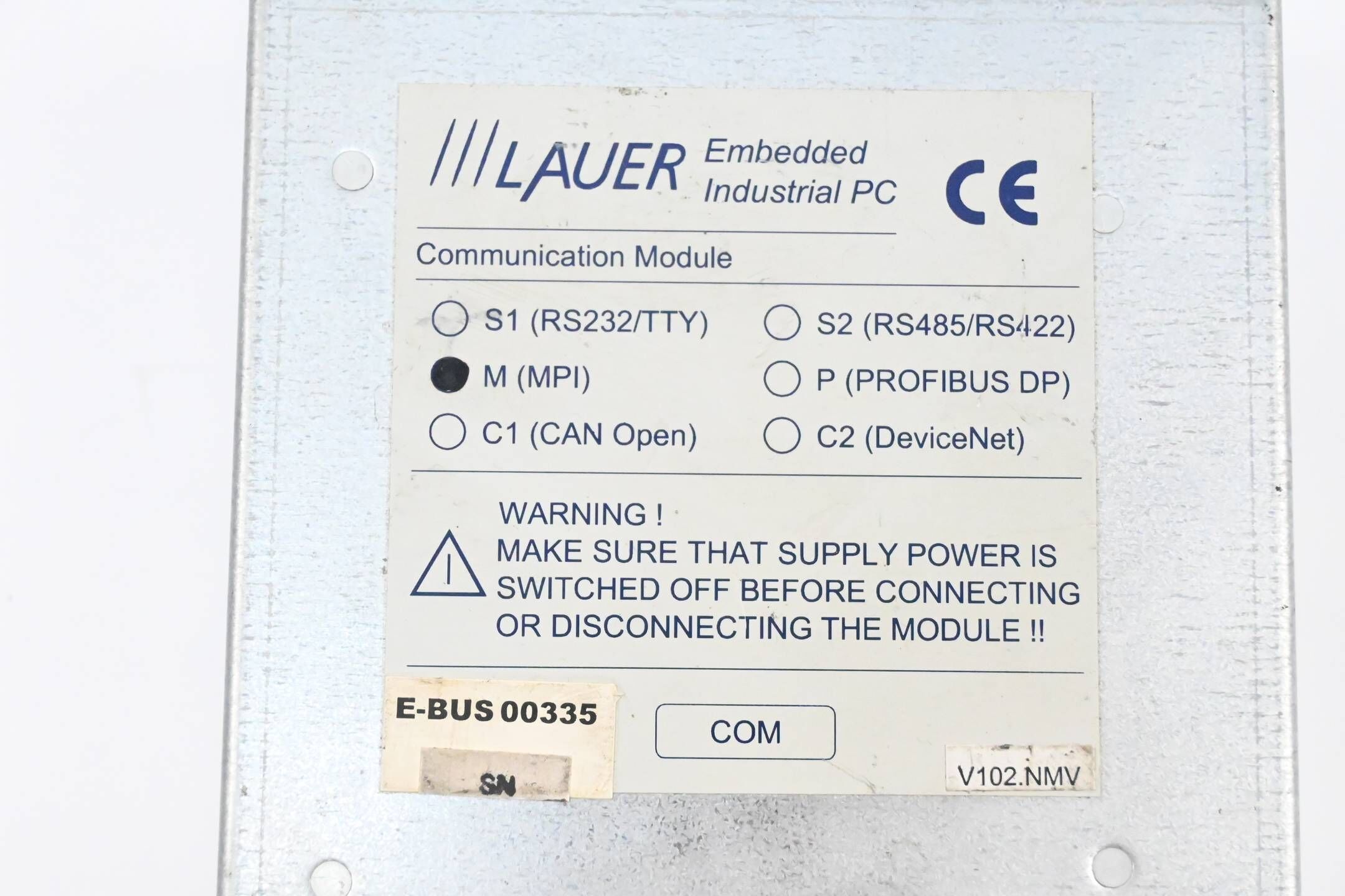 Lauer Kommunikationsmodul M ( MPI ) E-Bus 00335