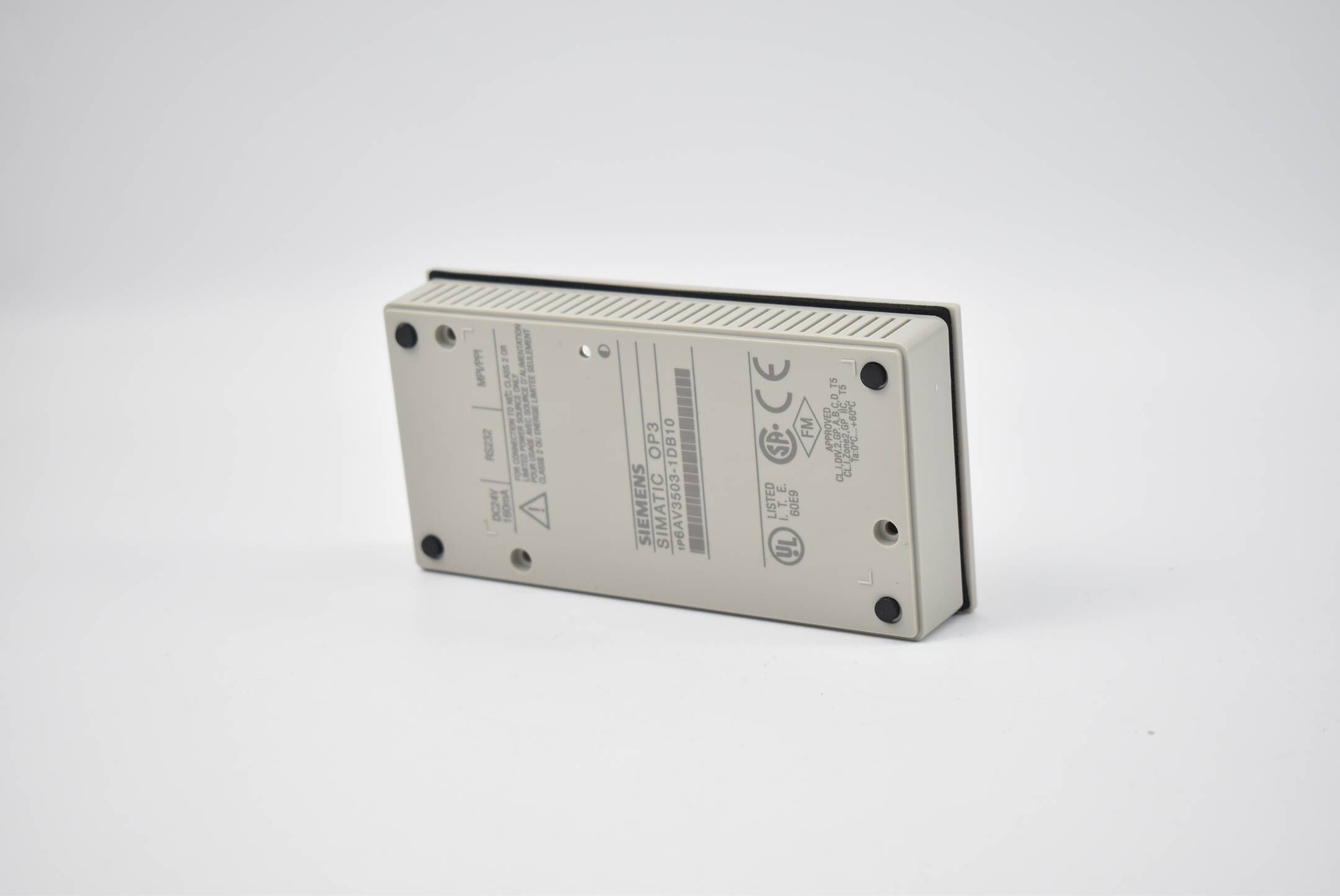 Siemens Front + Backcover TD200 Panel 6AV3503-1DB10 ( 6AV3 503-1DB10 ) B