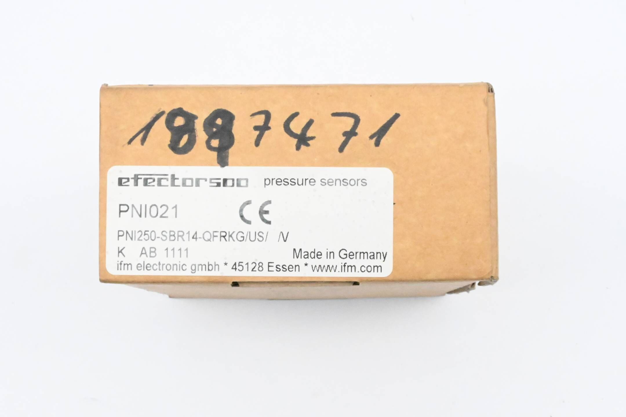 Ifm Drucksensor mit Analogeingang PNI250-SBR14-QFRKG/US/ V ( PNI021 )