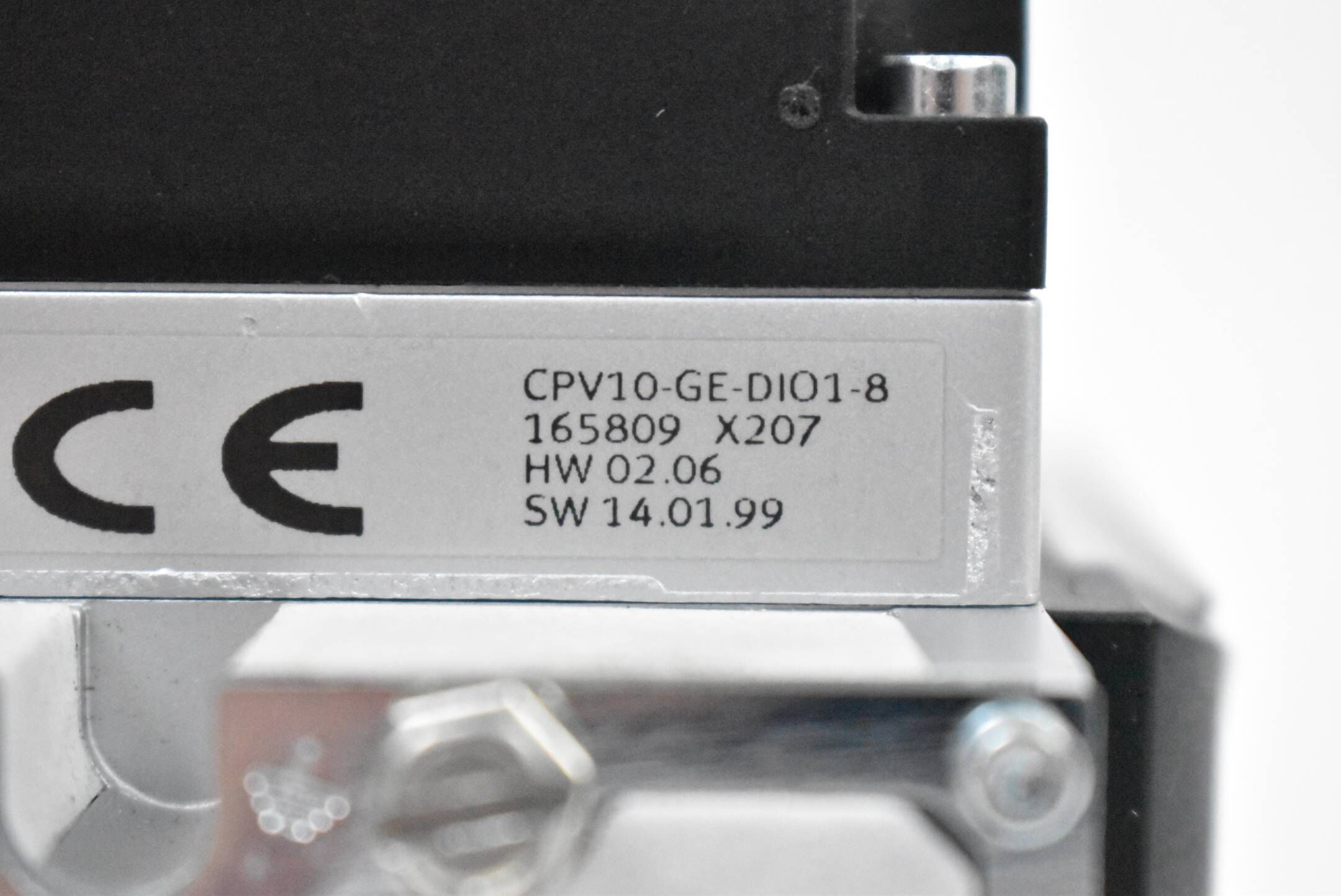 Festo Ventilinsel CPV-10-VI 18200 inkl. Elektrik-Anschaltung CPV10-GE-DI01-8