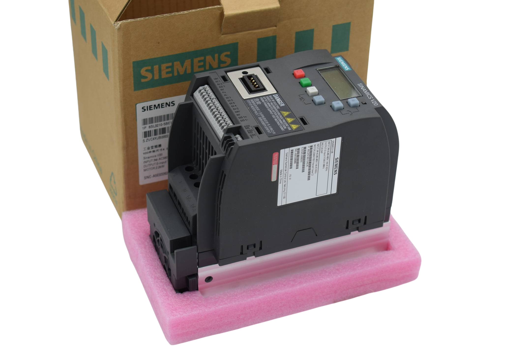 Siemens sinamics V20 6SL3210-5BE15-6CV0