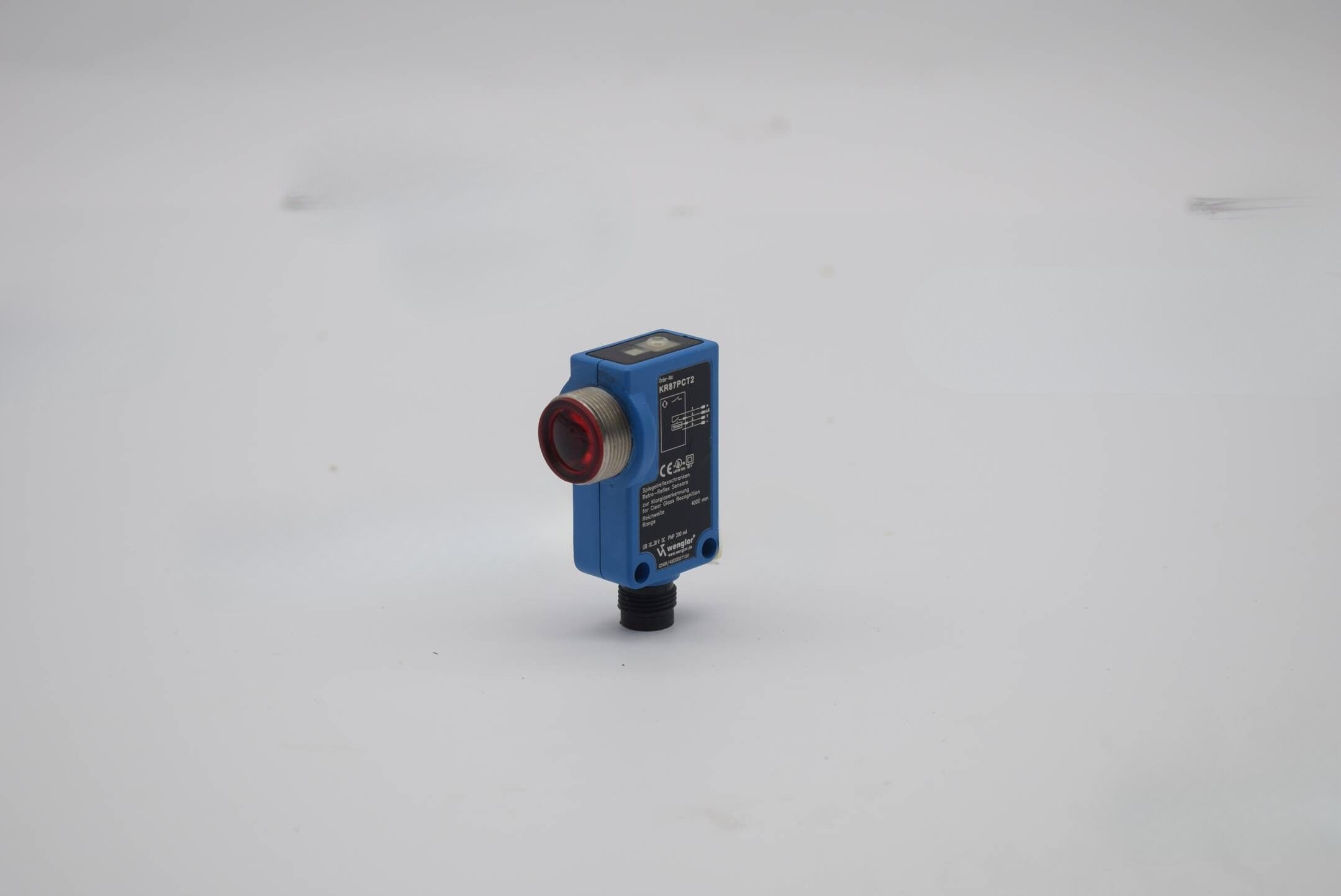 Wenglor Retro-Reflex Sensors optoelektronischer Sensor Spiegelreflex KR87PCT2