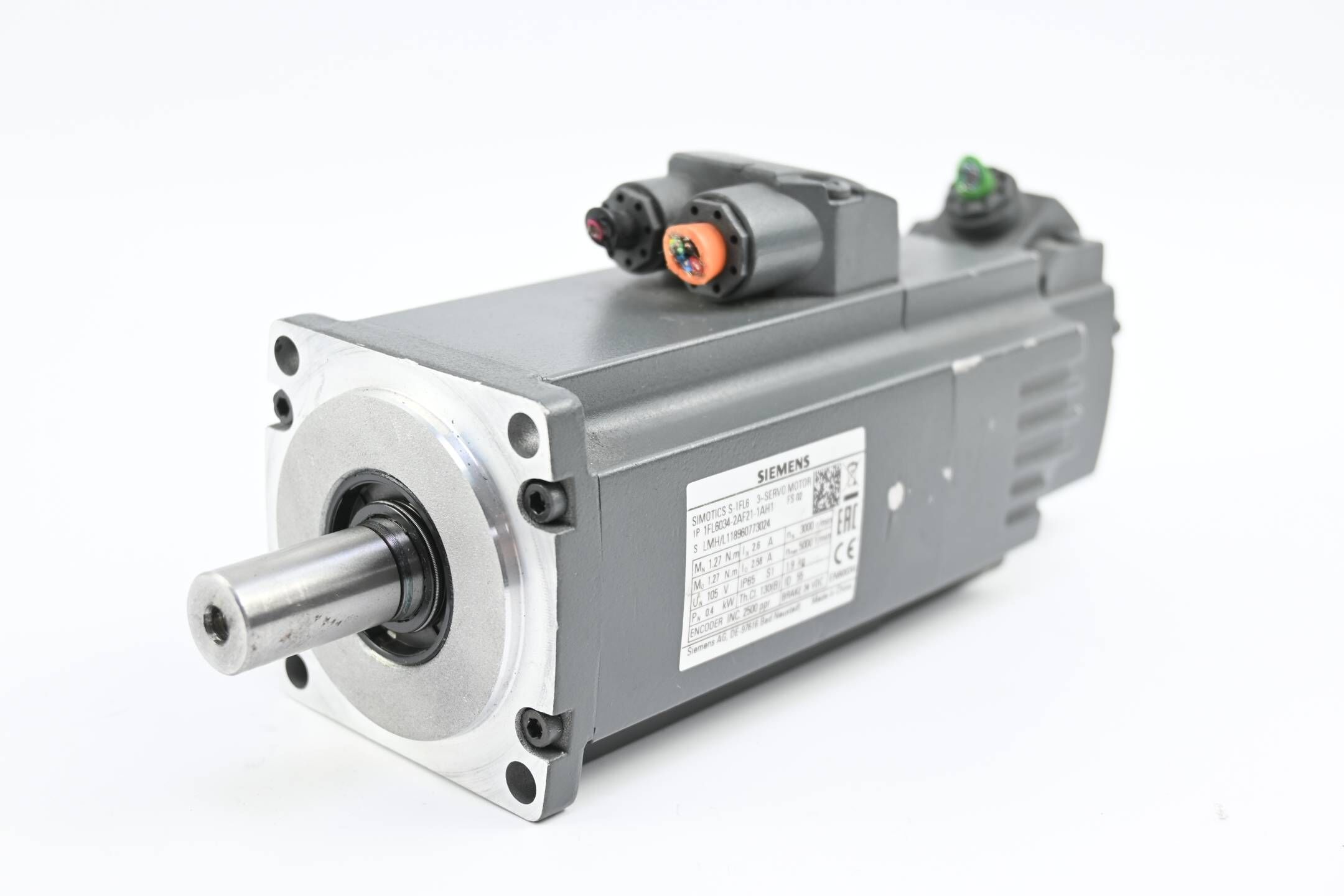 Siemens Simotics S Servomotor 1FL6034-2AF21-1AH1 ( 1FL6 034-2AF21-1AH1 )