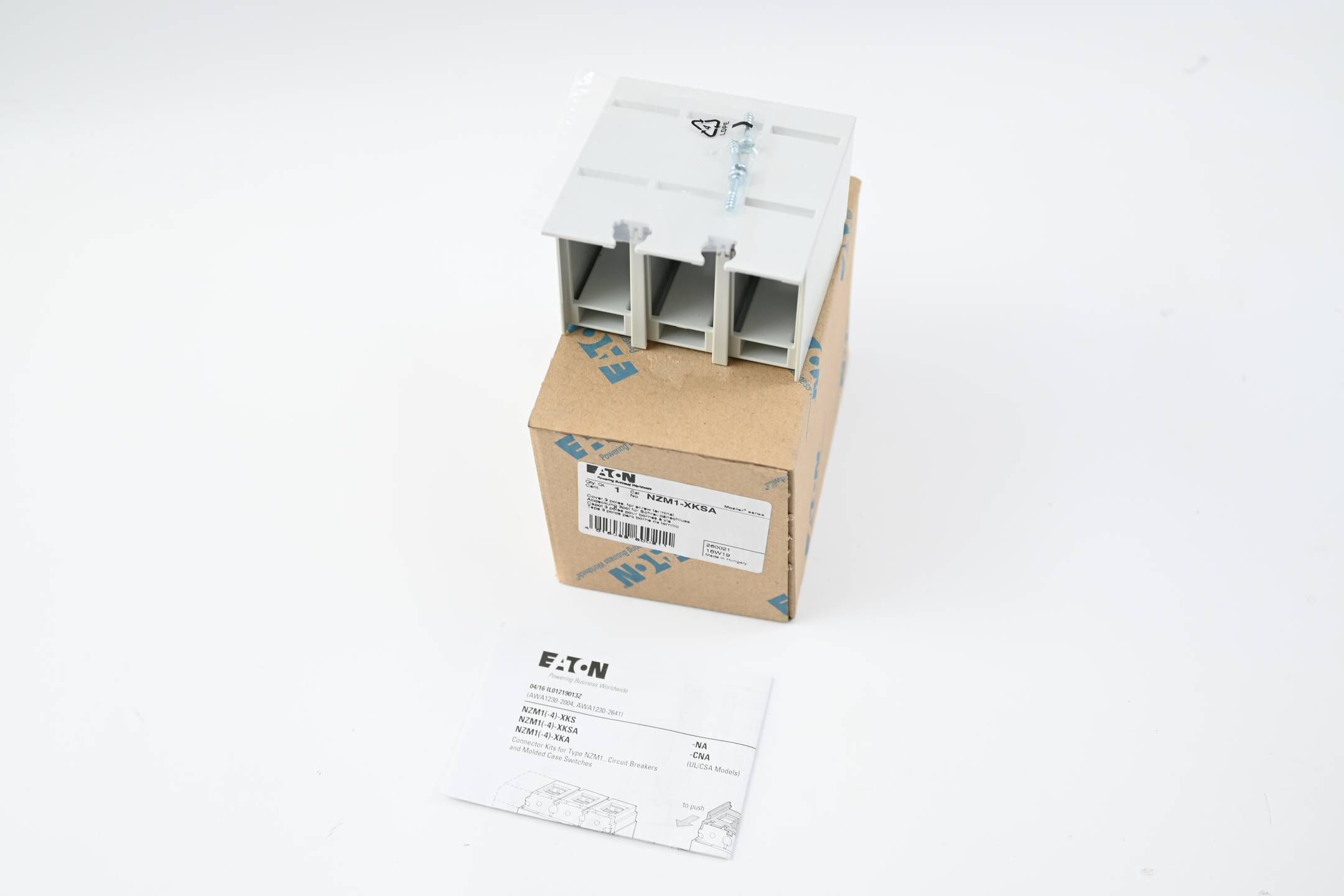Eaton Abdeckung 3pol für Schraubanschluss NZM1-XKSA ( 260021 )