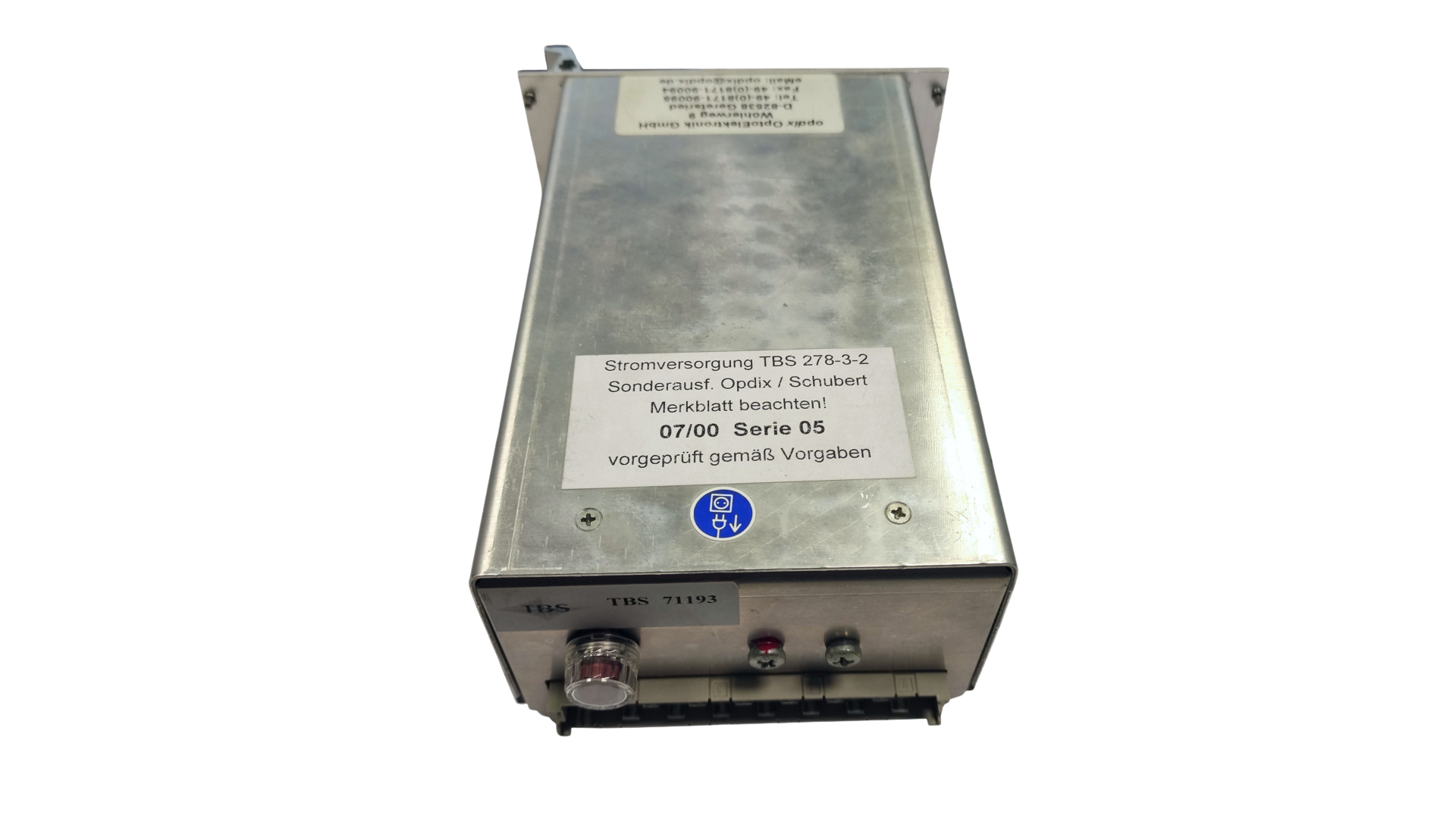 TBS Stromversorgung TBS 278-3-2 71193