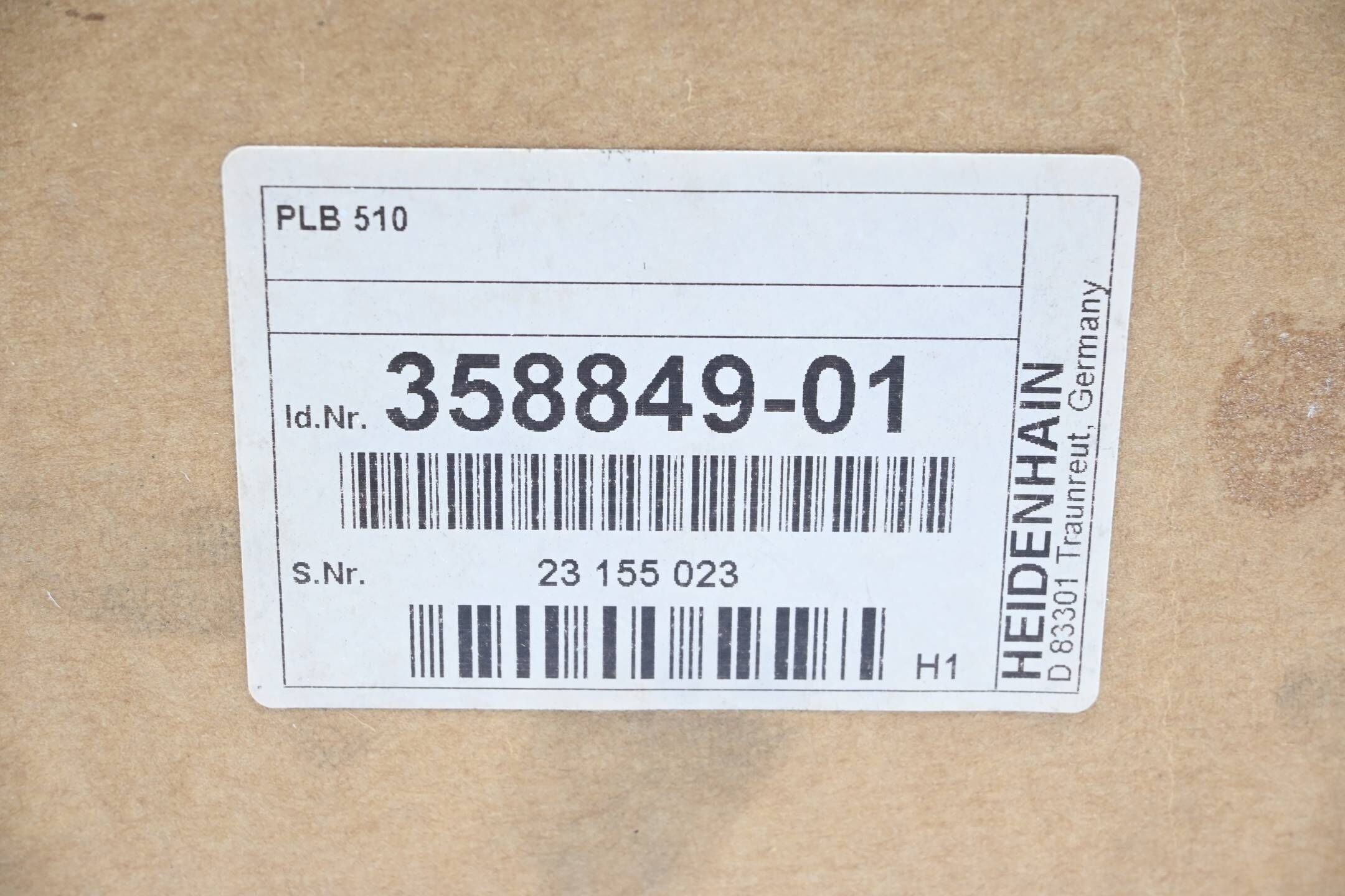 Heidenhain Basismodul PLB 510 ( 358849-01 ) Ver. H1