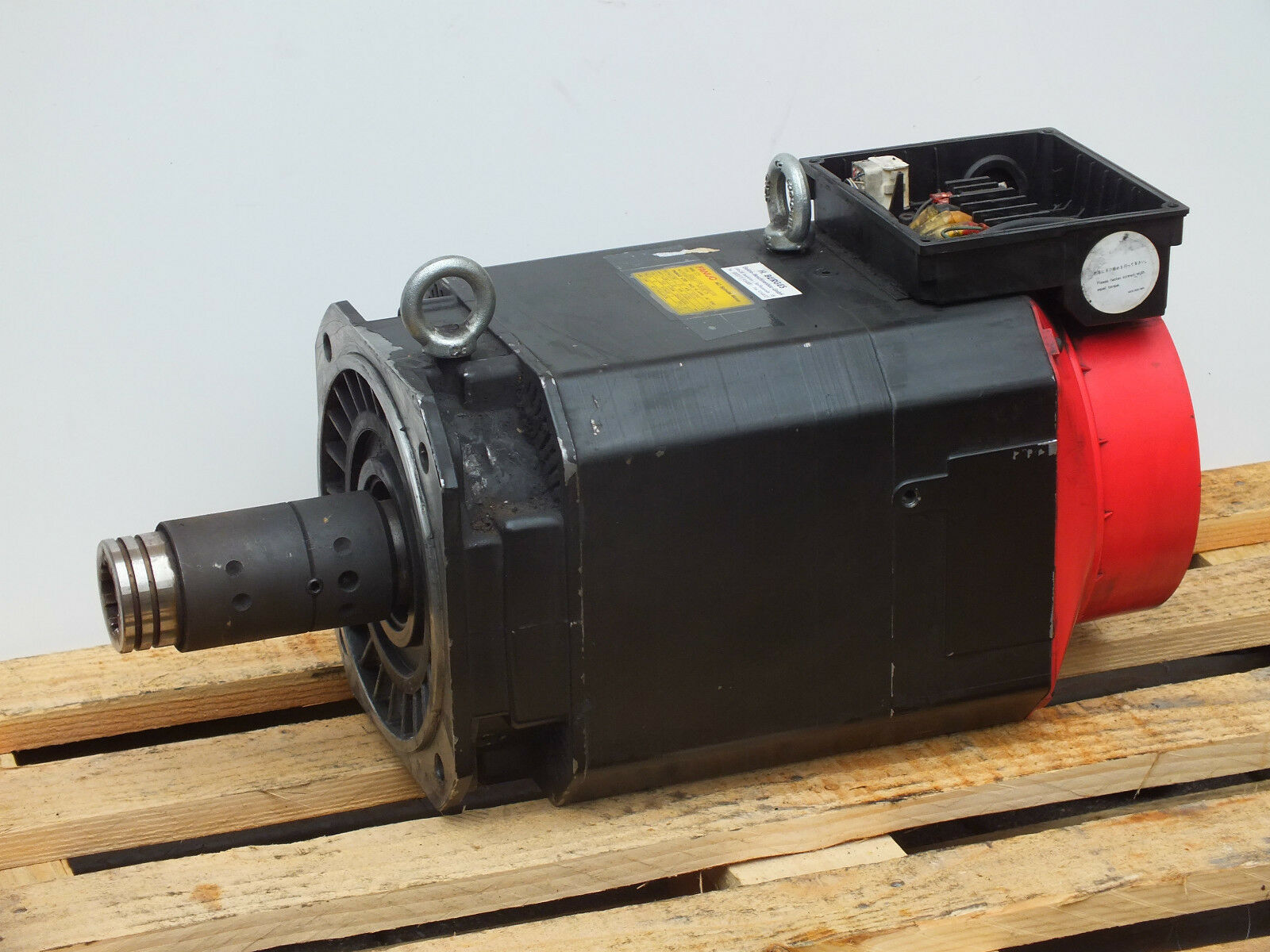 Fanuc ac spindle motor model 12S Typ: A06B-0756-B100 ( A06B-0756-B100#0100 )