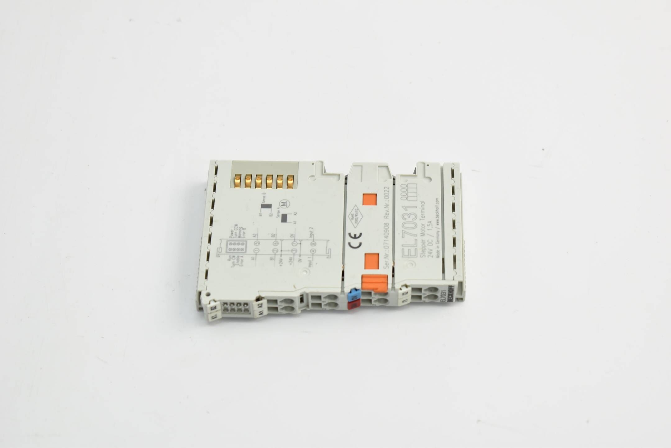 Beckhoff EtherCAT-Klemme 1-Kanal-Motion-Interface Schrittmotor EL7031 / EL 7031