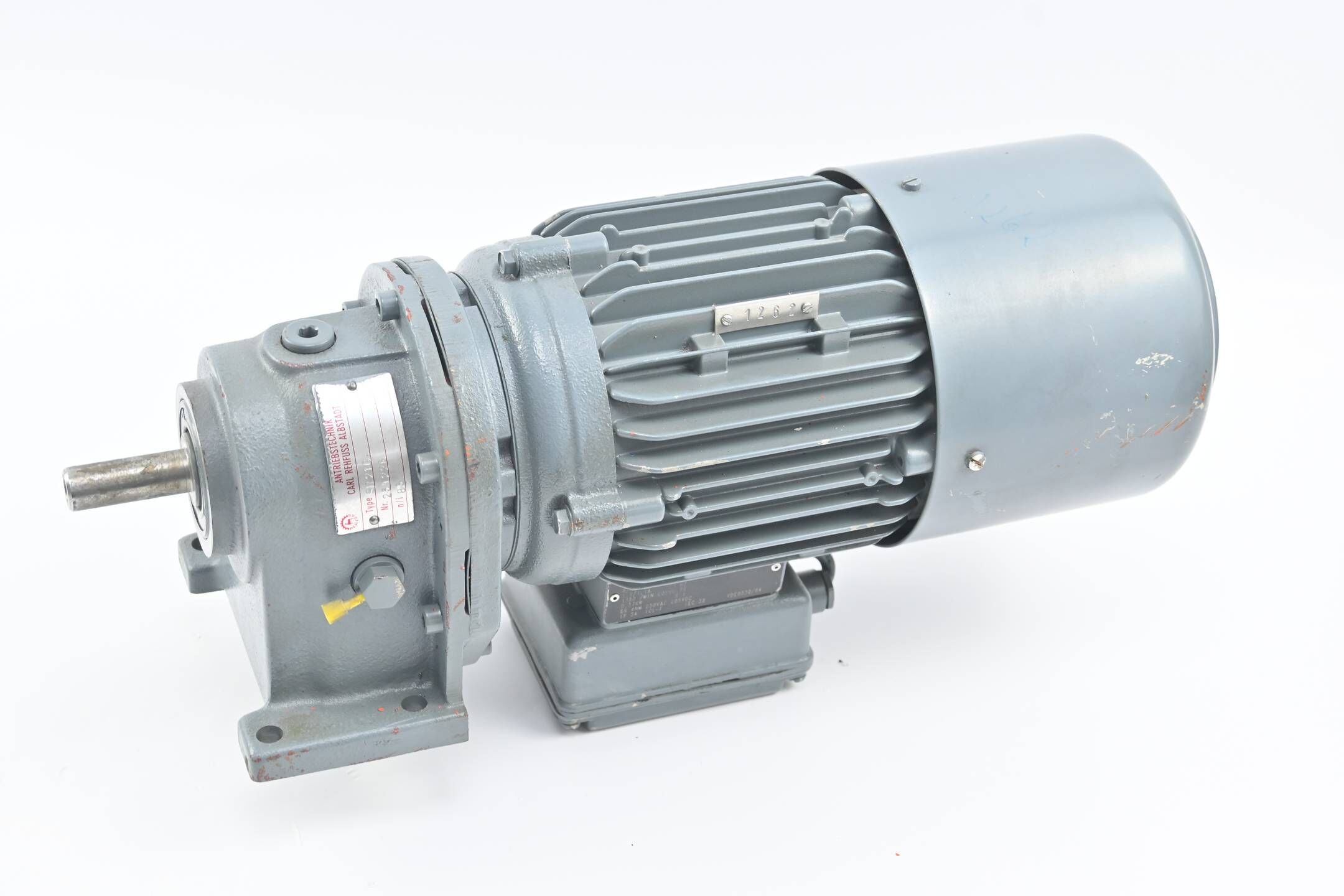 3~ Motor SR210L-71L/4-BR02 inkl. Carl Rehfuss Getriebe SR210L