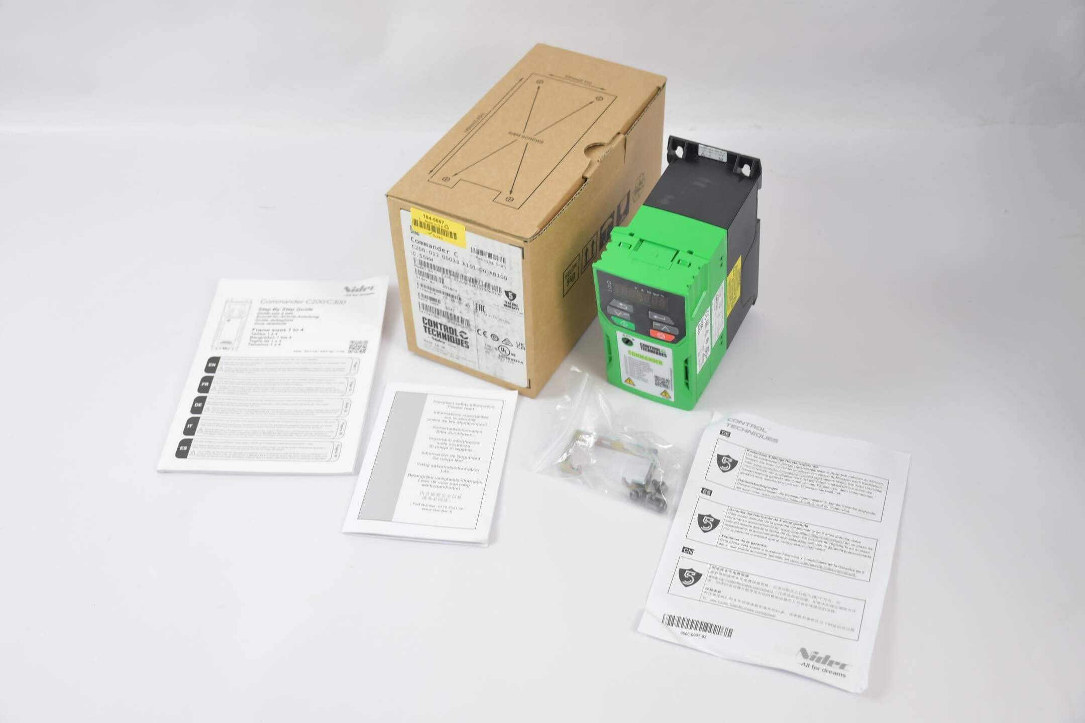 Control Techniques Umrichter Commander C C200-012 00033 A101 00 AB100 ( 991863 )
