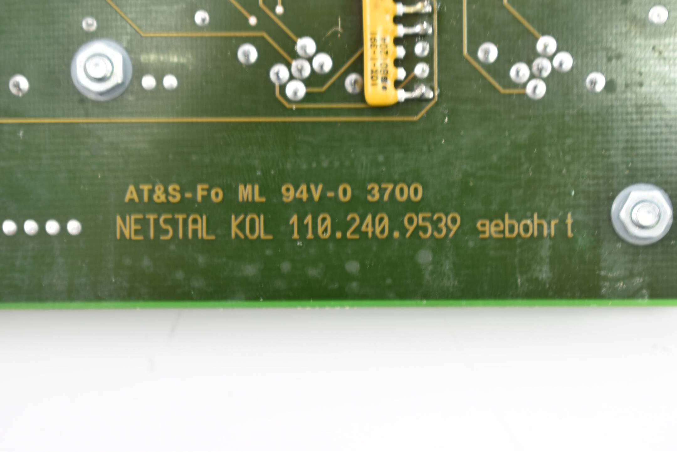 Netstal Bedienpanel 110.240.9593