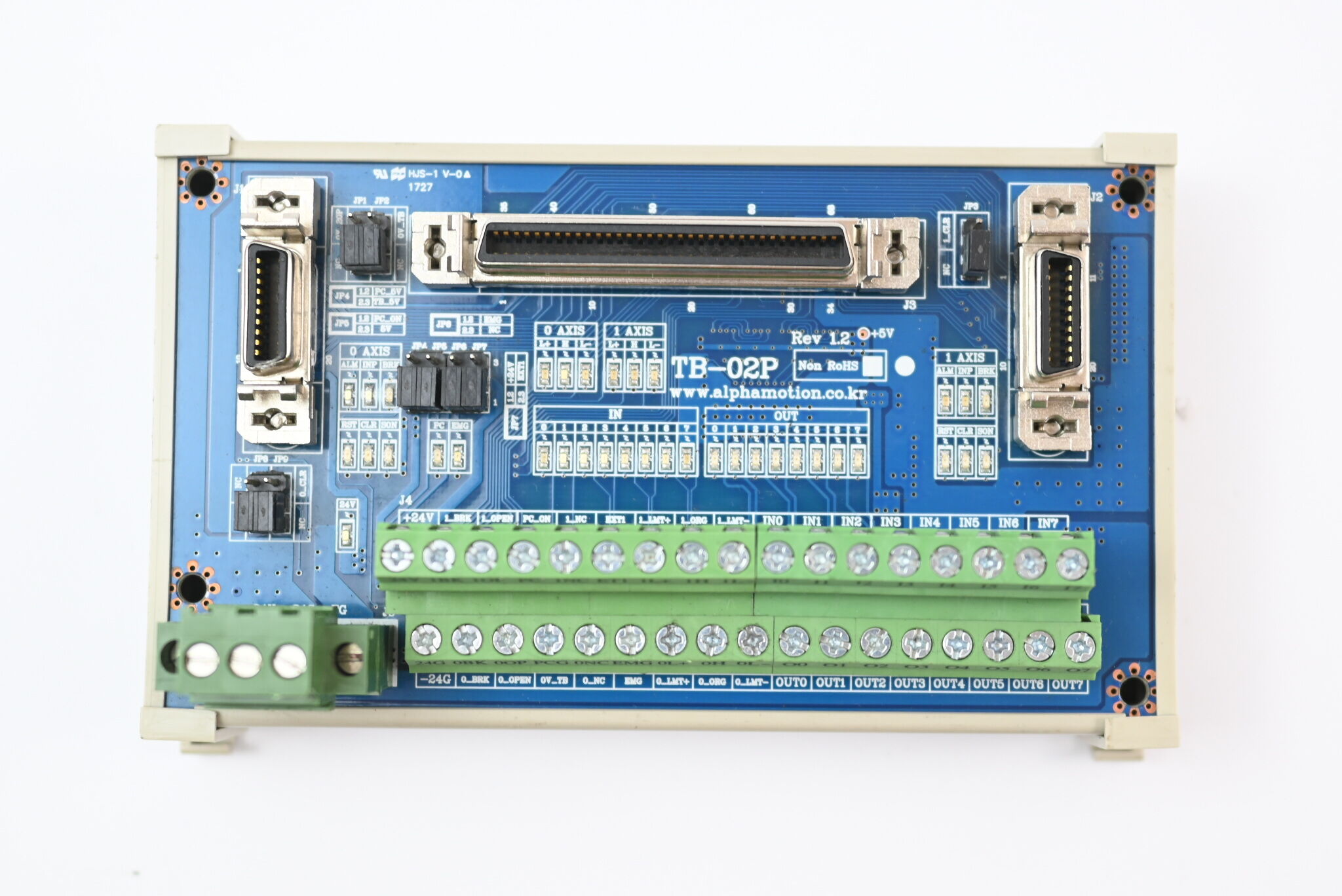 Alphamotion Servo Bewegungssteuerungsschaltung TB-02P ( Rev. 1.2 )