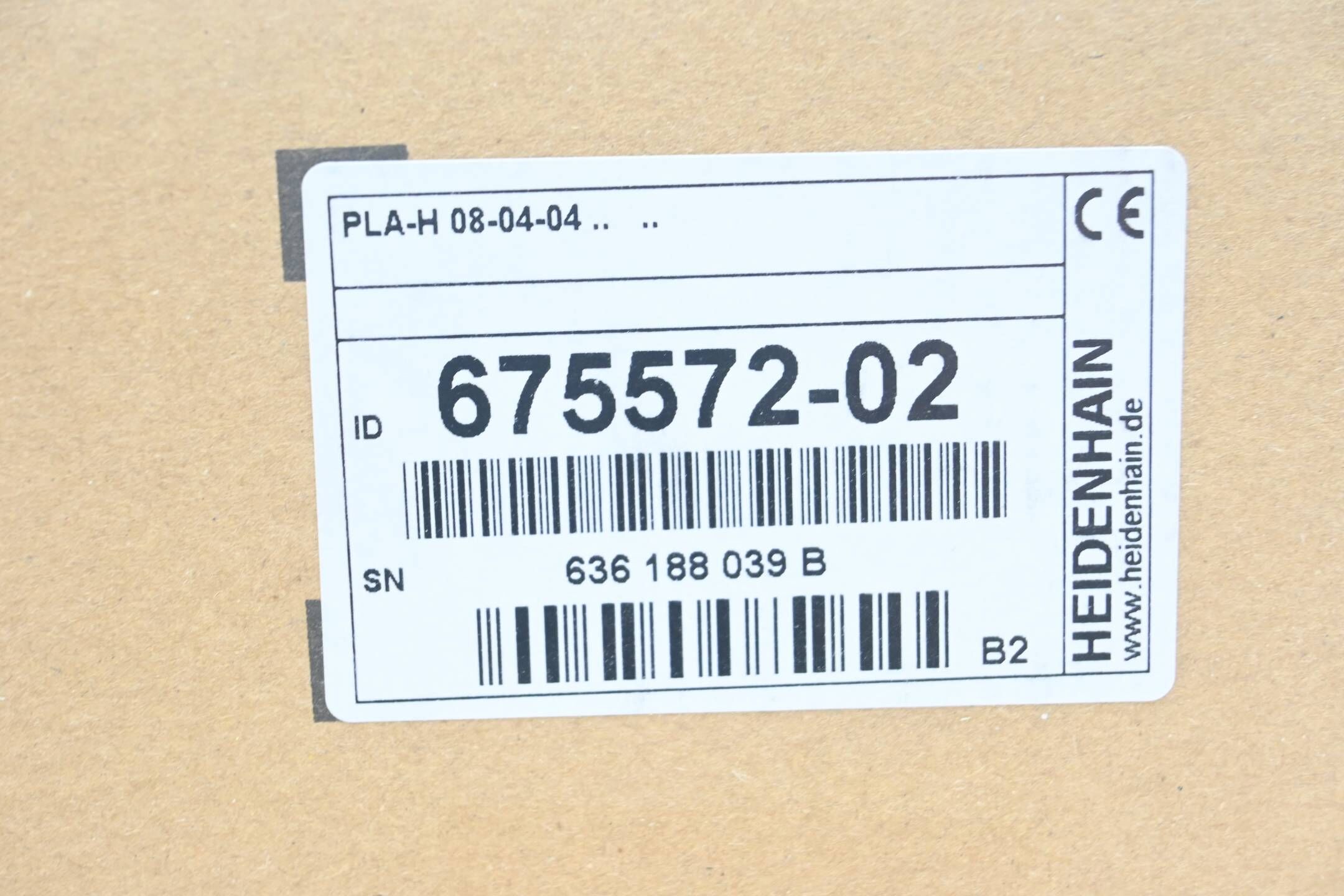 Heidenhain PLA-H 08-04-04 ( 675572-02 ) 675 572-02 Ver. B2