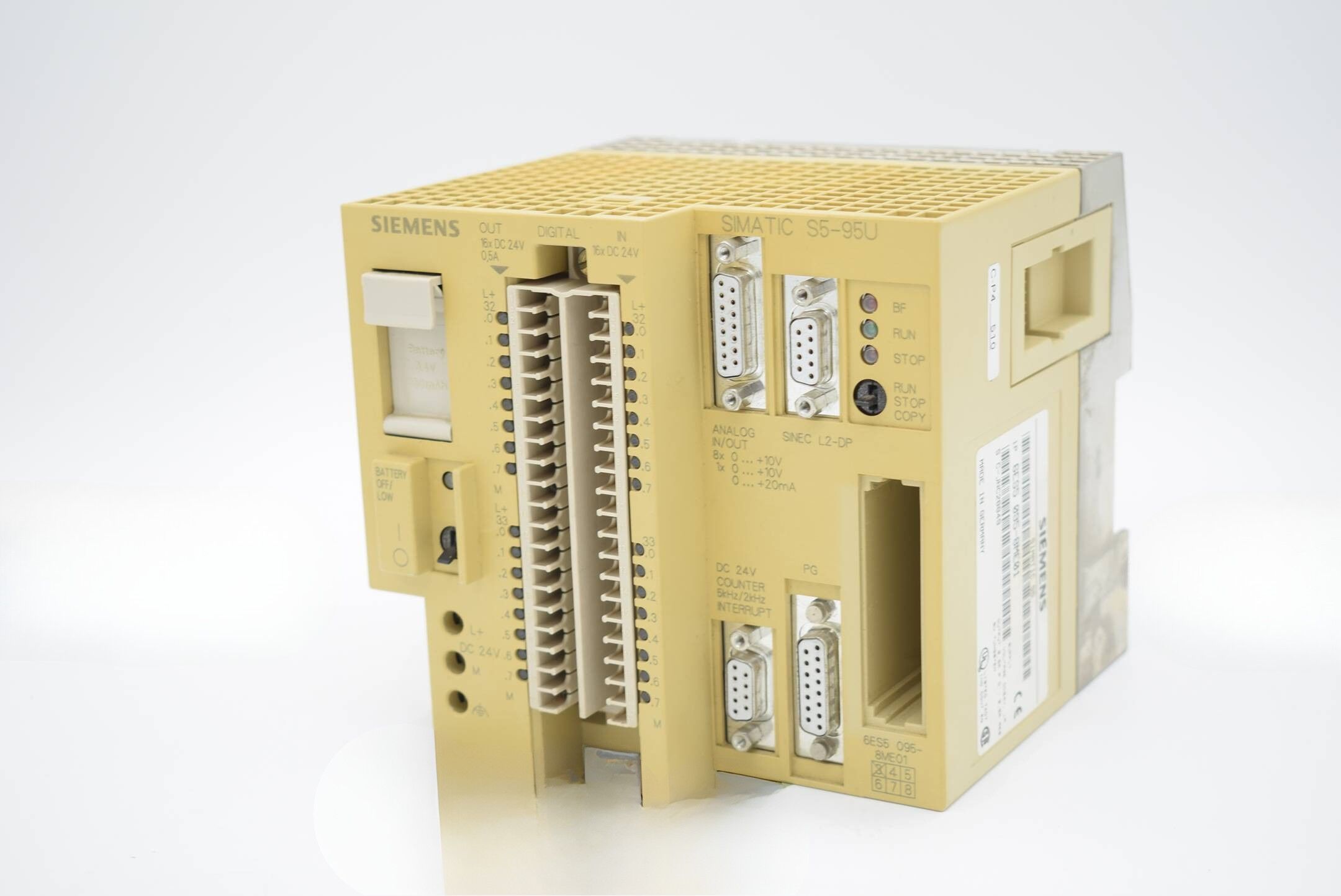 Siemens Simatic S5-95U Compact Profibus 6ES5 095-8ME01 ( 6ES5095-8ME01 ) E3