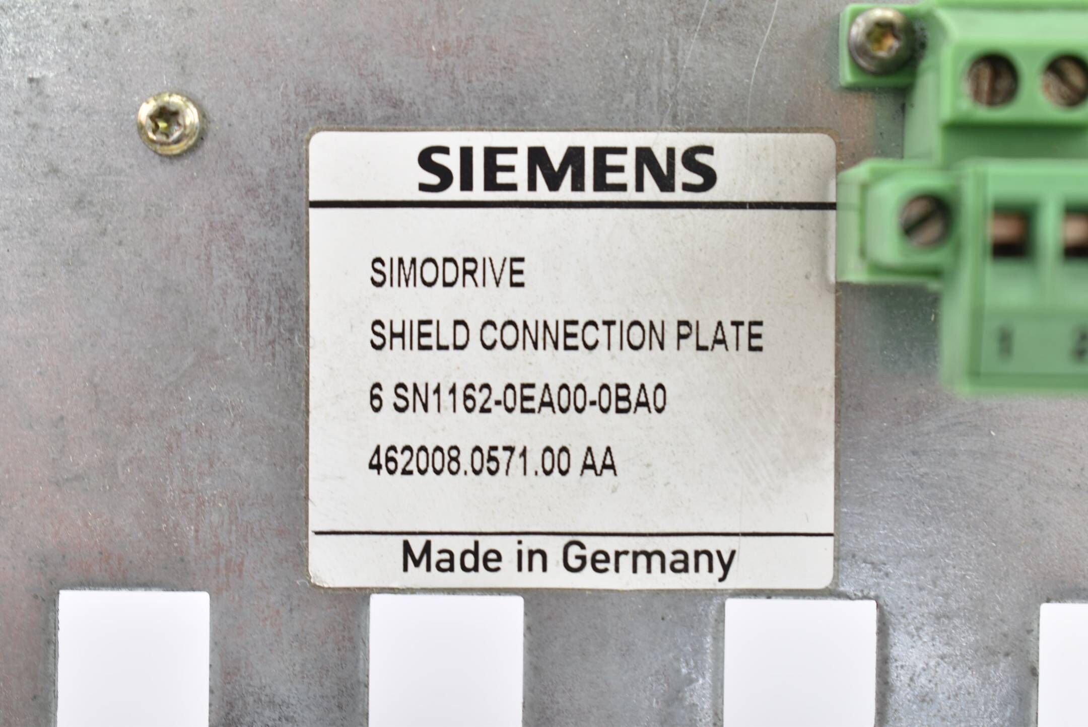 Siemens simodrive Schirmanschlussbl. 6SN1 162-0EA00-0BA0 ( 6SN1162-0EA00-0BA0 )