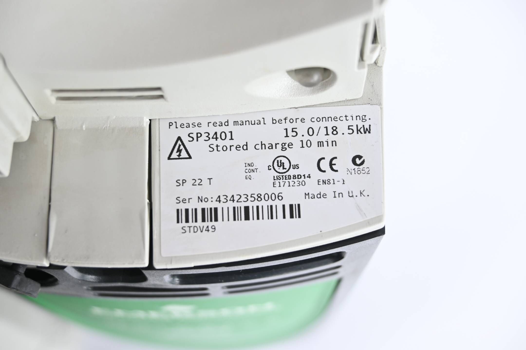 Emerson Control Techniques Unidrive SP3401 ( 18.0/18.5kW ) 