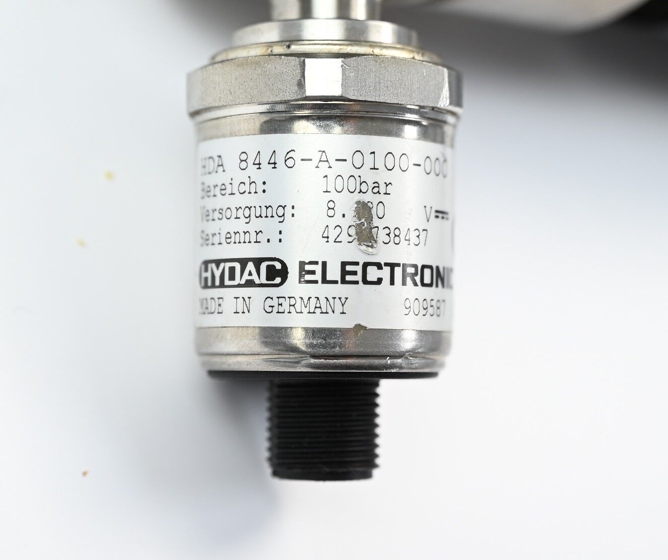 Tescom Druckminderer 44-2262-241 + Hydac Druckwandler HDA 8446-A-0100-000