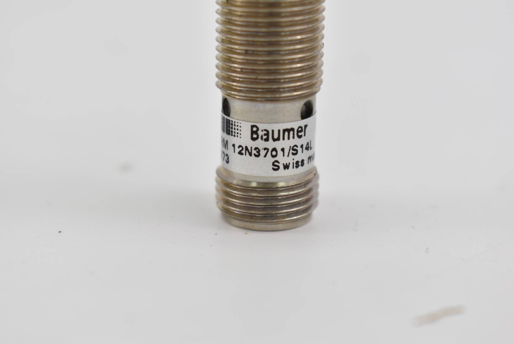Baumer Induktiver Näherungsschalter IFRM 12N3701/S14L ( 10214928 )