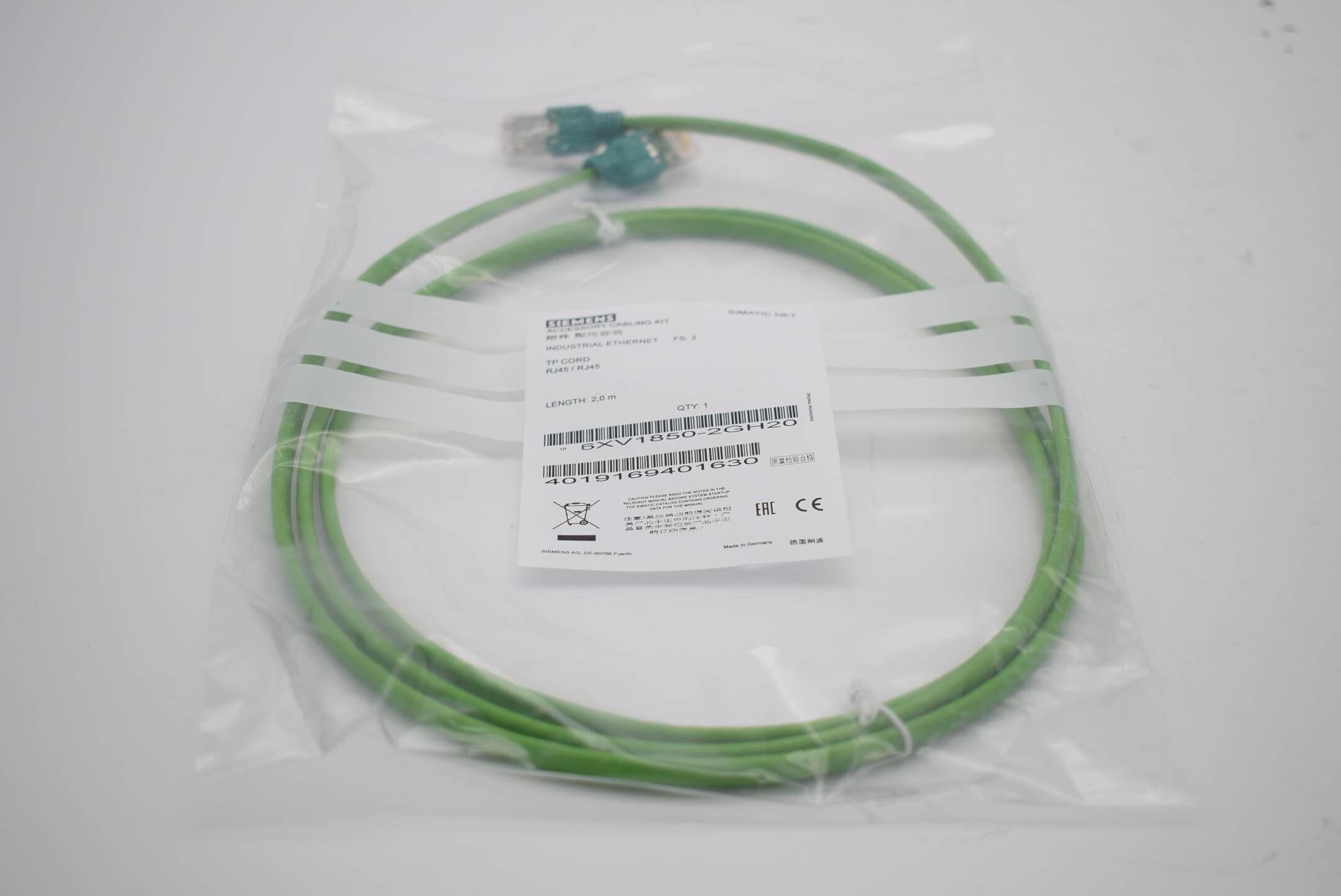 Siemens Accessory Cabling Kit 6XV1850-2GH20 ( 6XV1 850-2GH20 ) FS: 2
