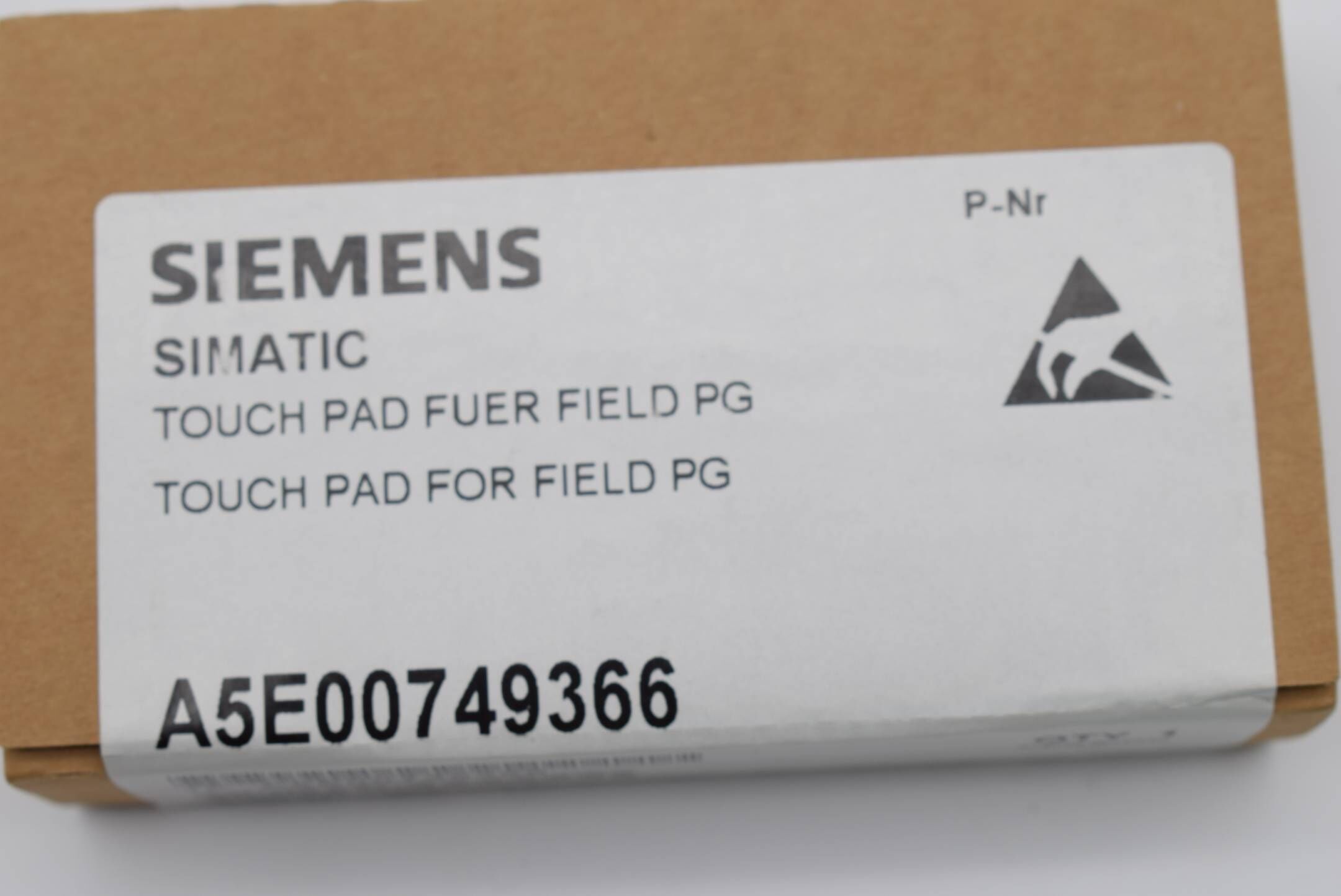 Siemens Simatic touch pad for field  A5E00749366