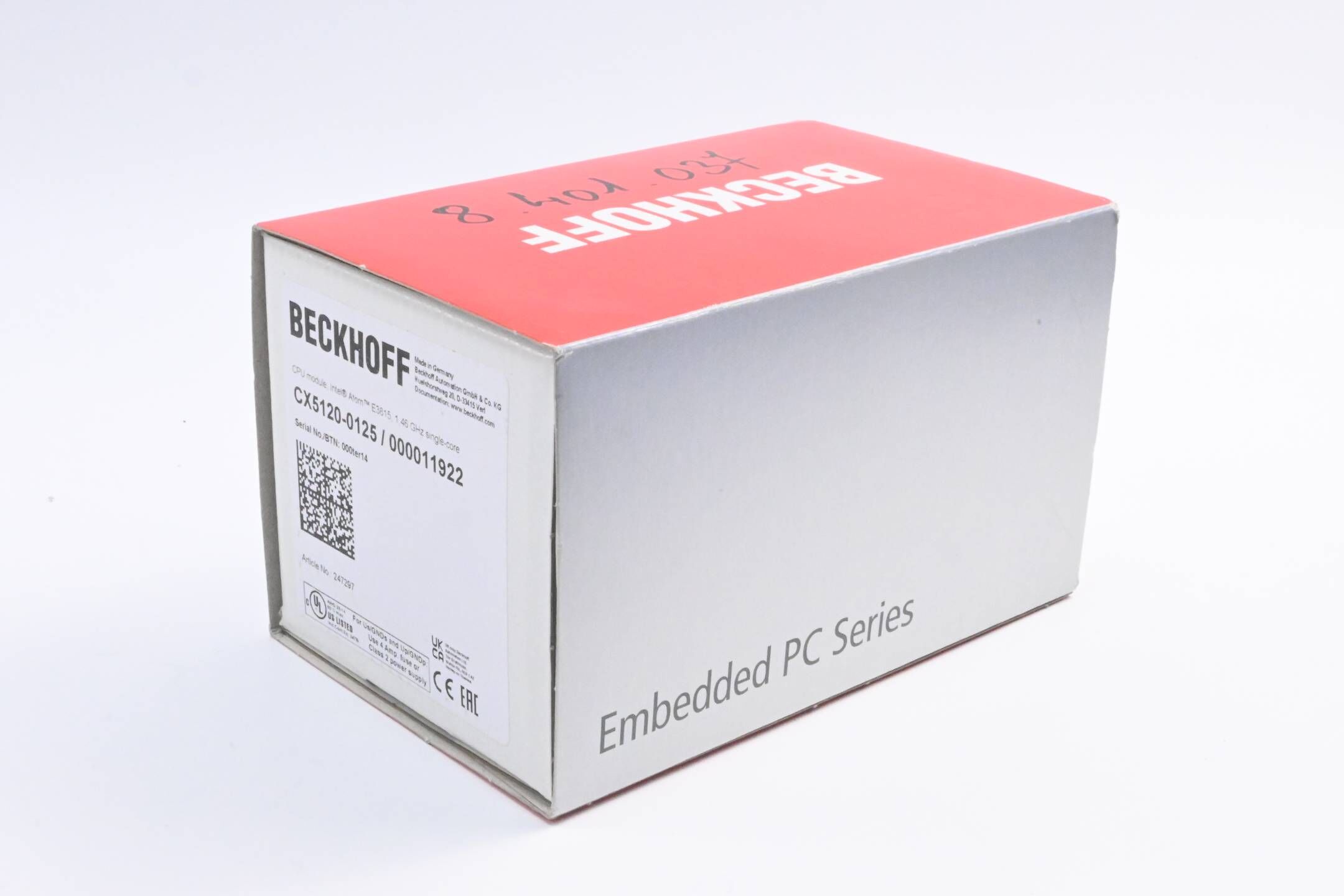 Beckhoff CPU Modul CX5120-0125/000011922 ( 247297 )