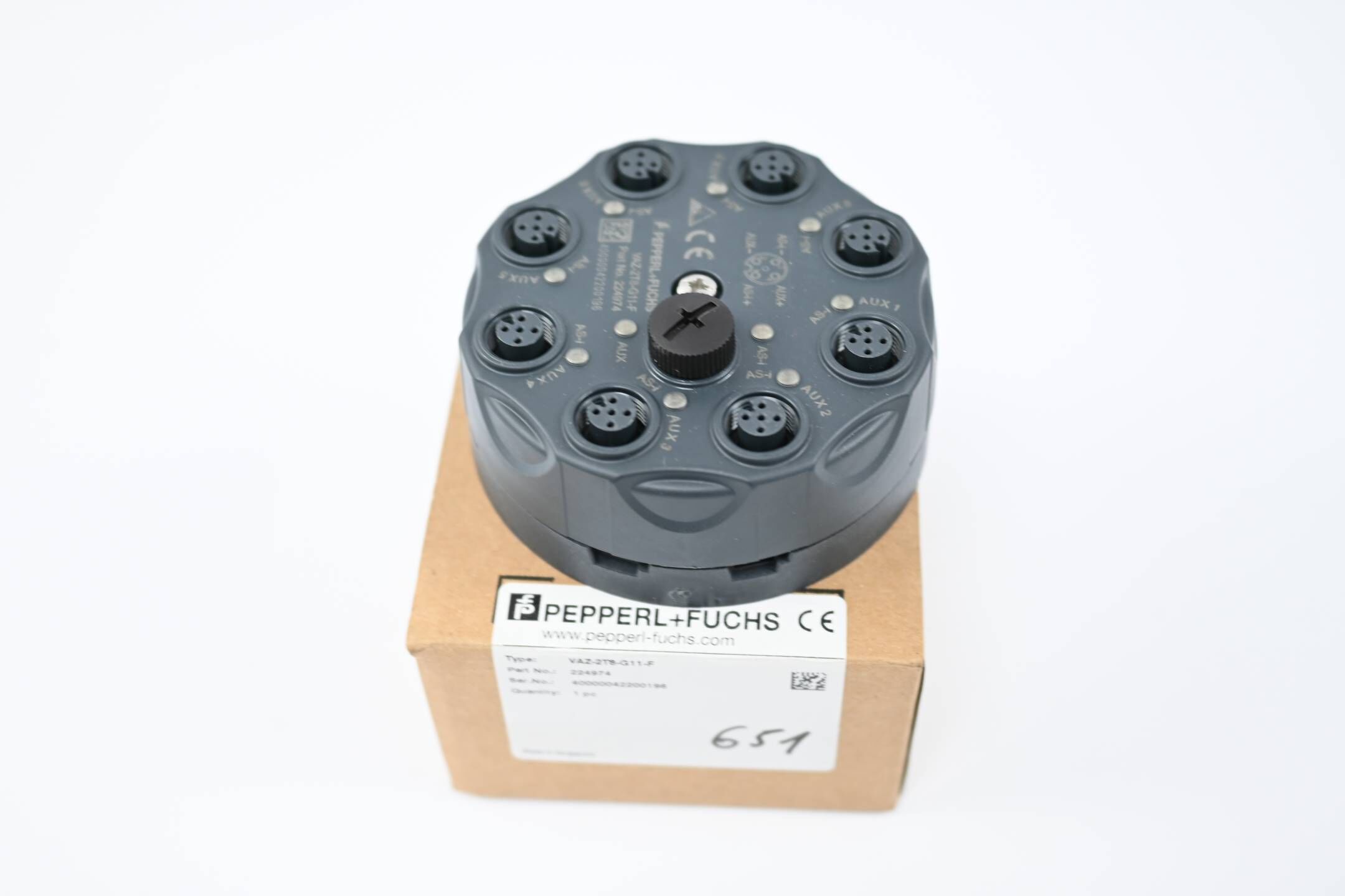 Pepperl + Fuchs AS-Interface Passivverteiler VAZ-2T8-G11-F ( 224974 )